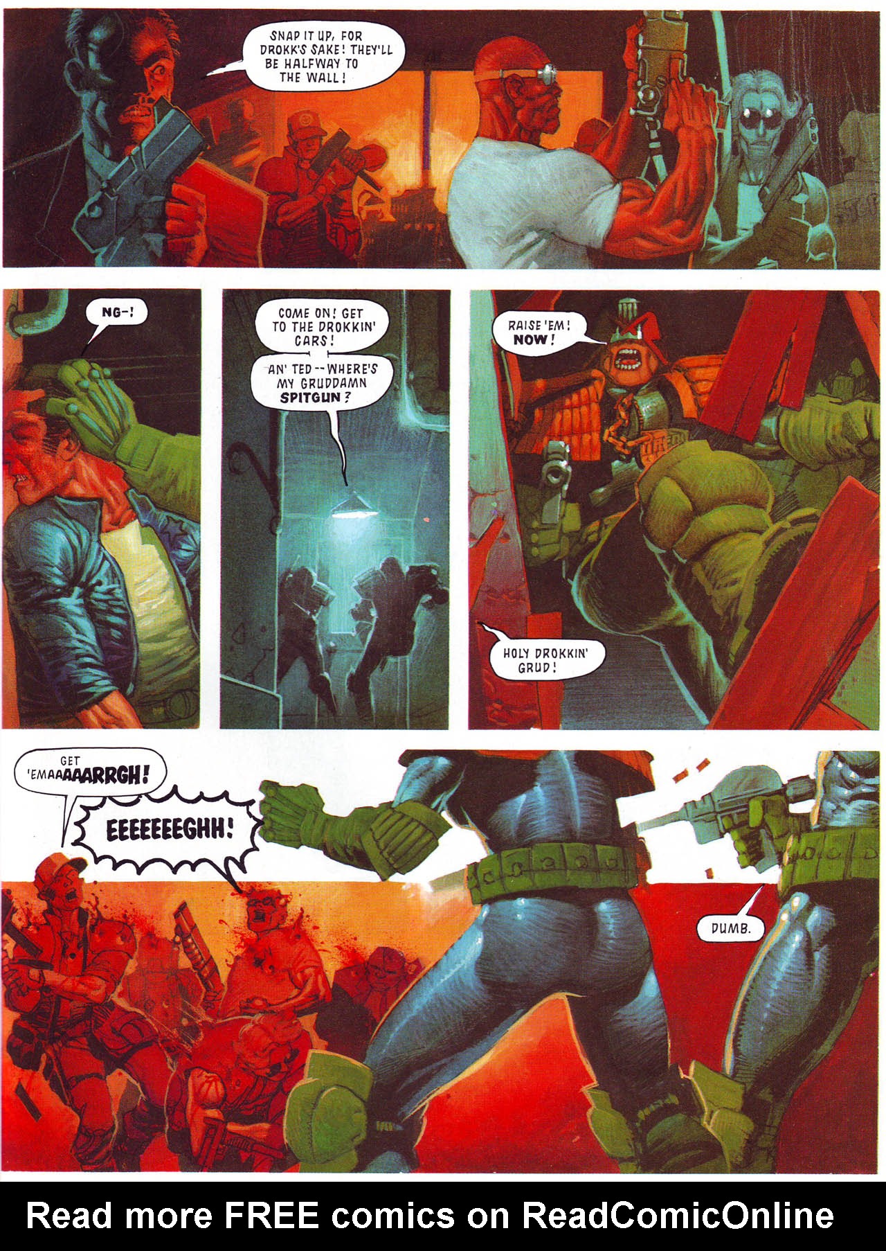 Read online Judge Dredd Megazine (vol. 3) comic -  Issue #70 - 33
