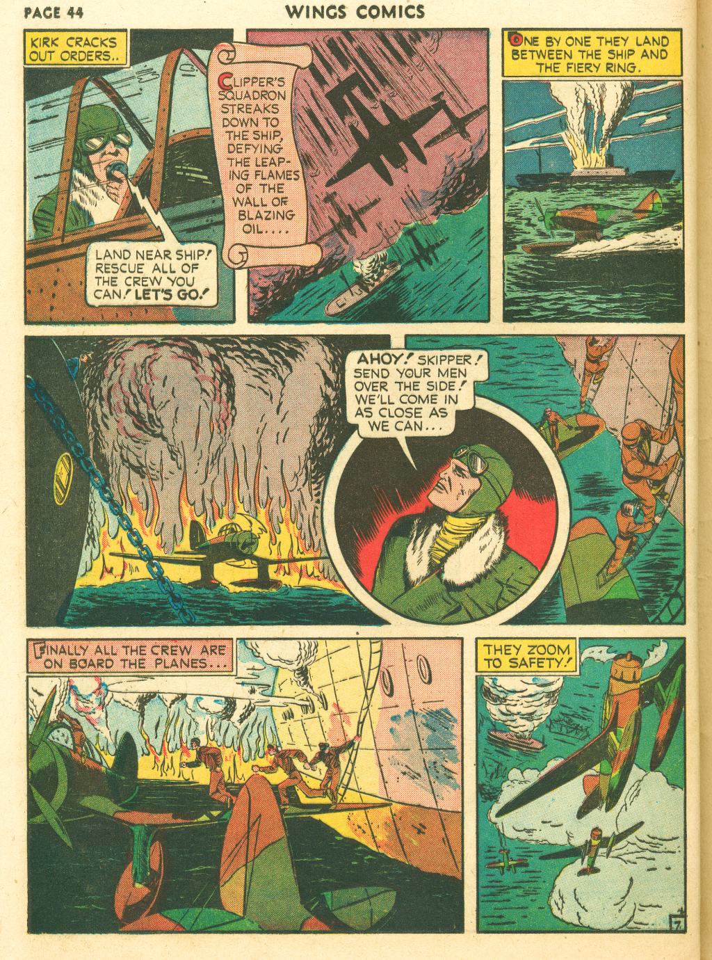 Read online Wings Comics comic -  Issue #10 - 46