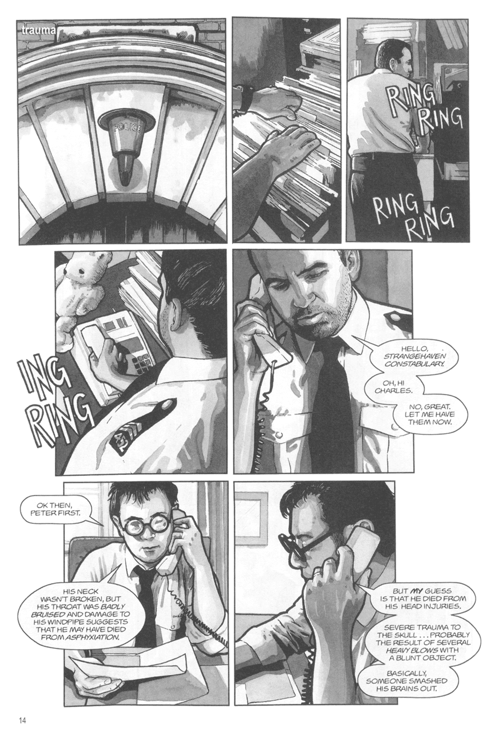 Read online Strangehaven comic -  Issue #15 - 14