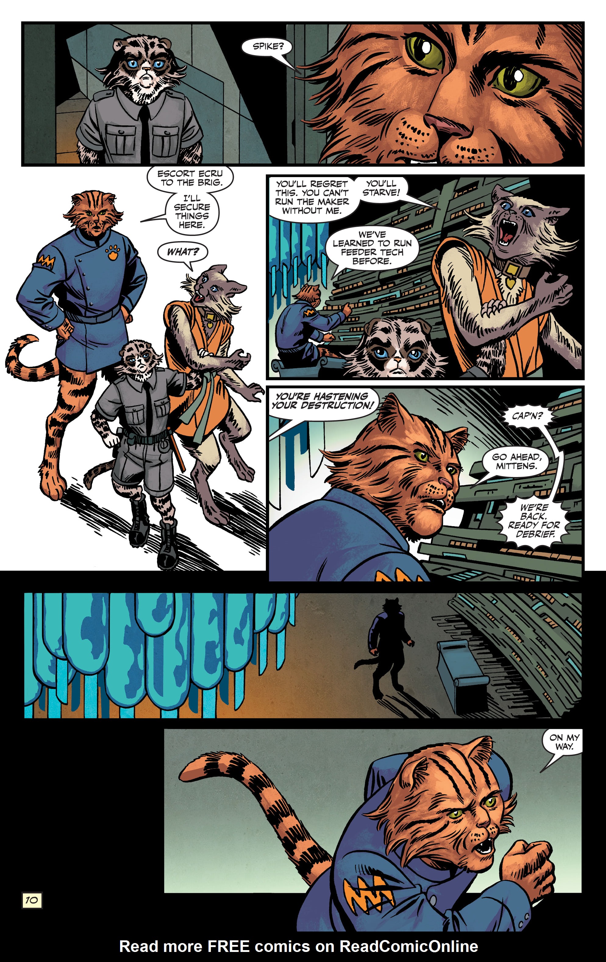 Read online Captain Ginger Season 2 comic -  Issue #1 - 11