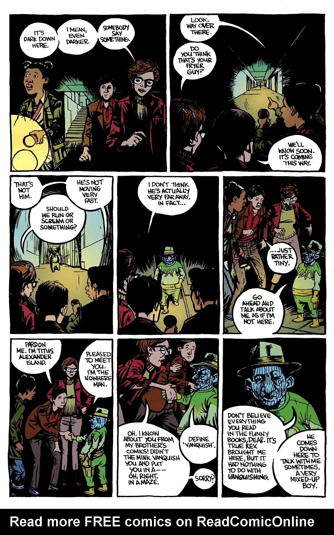 Read online Omega: The Unknown (2007) comic -  Issue #8 - 12