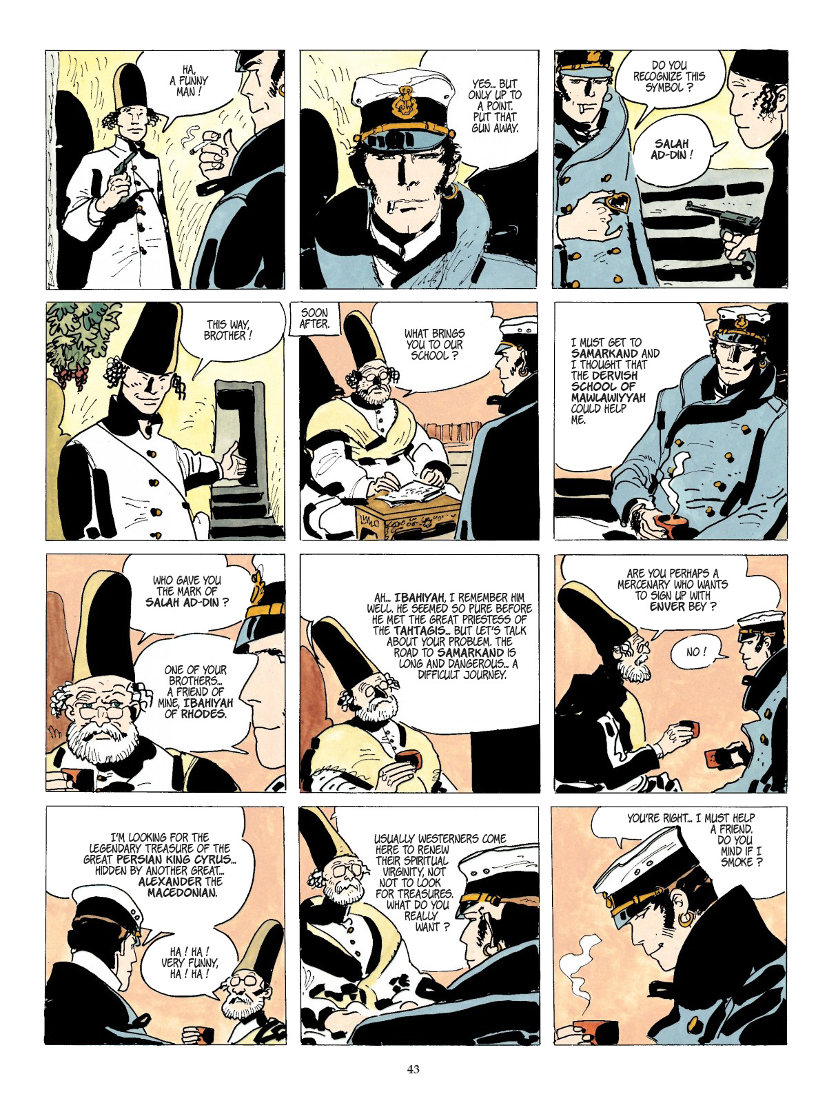 Read online Corto Maltese comic -  Issue # TPB 11 - 46