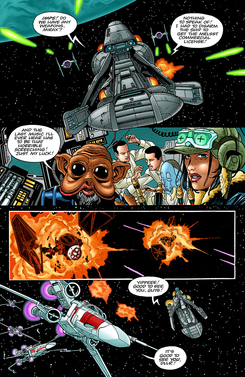 Star Wars: X-Wing Rogue Squadron Issue #8 #9 - English 16