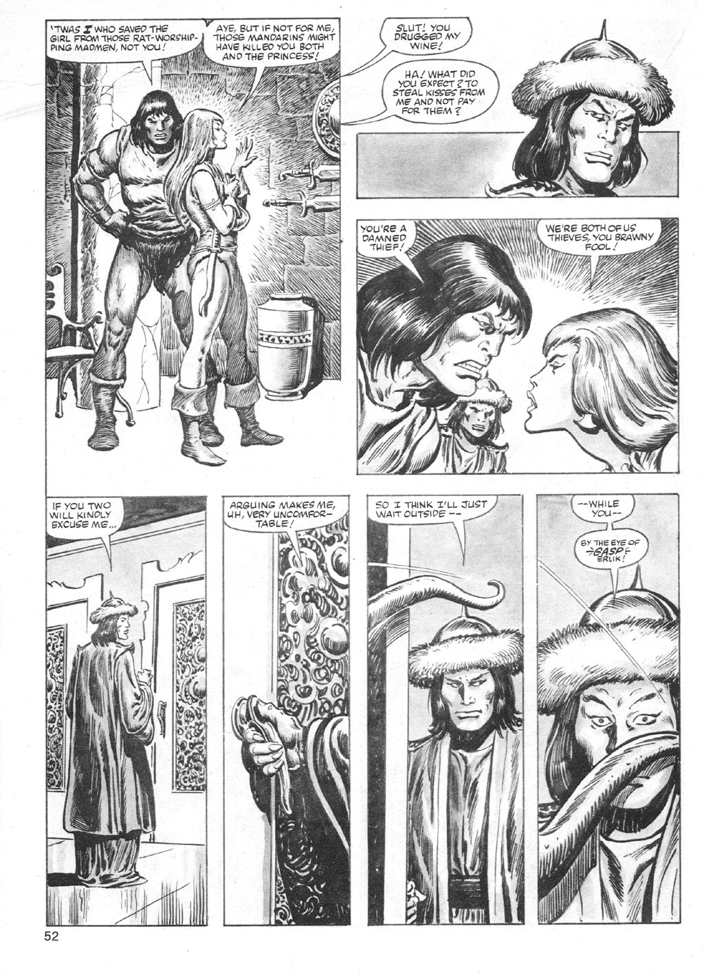 Read online The Savage Sword Of Conan comic -  Issue #95 - 52