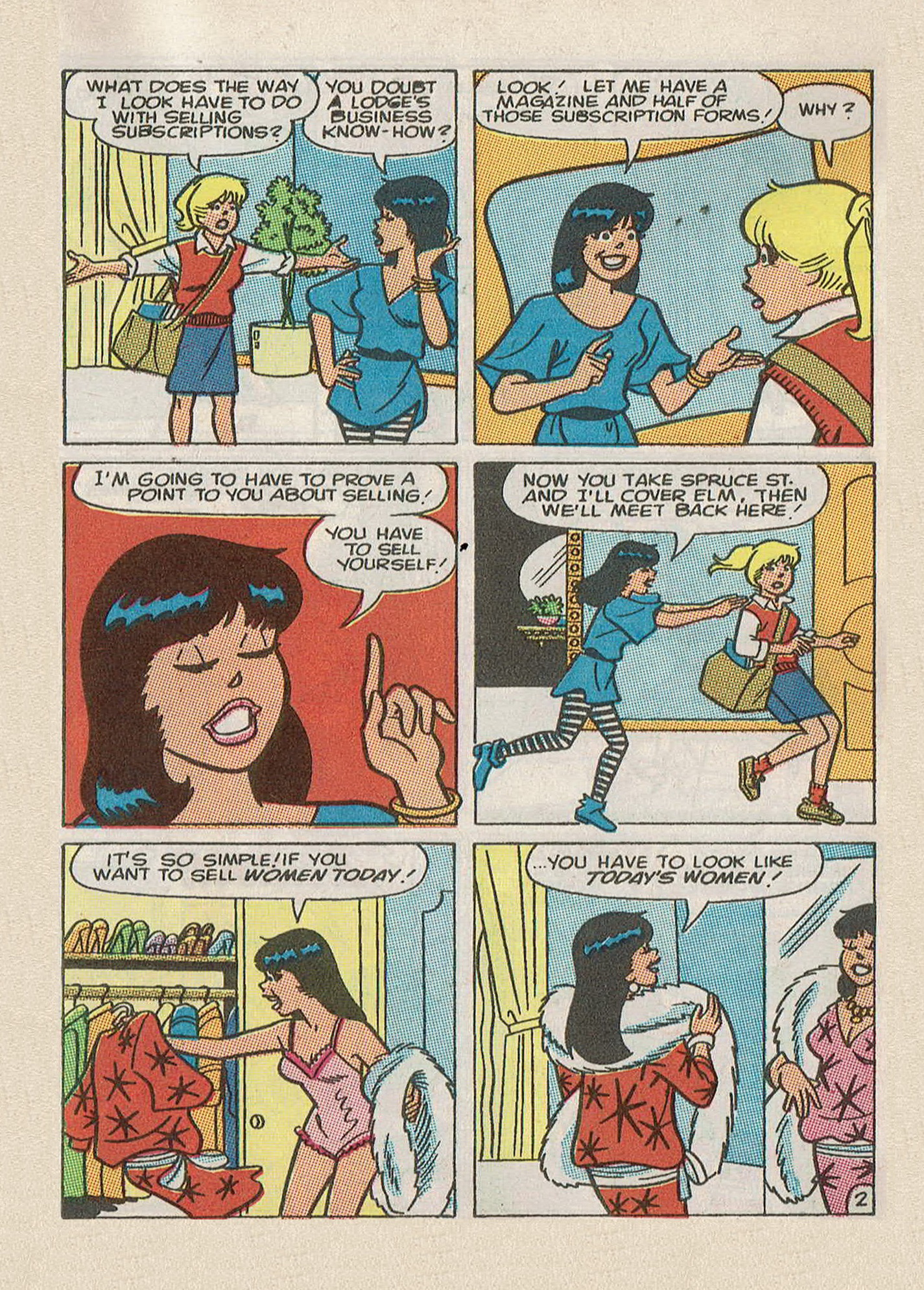 Read online Betty and Veronica Digest Magazine comic -  Issue #43 - 21