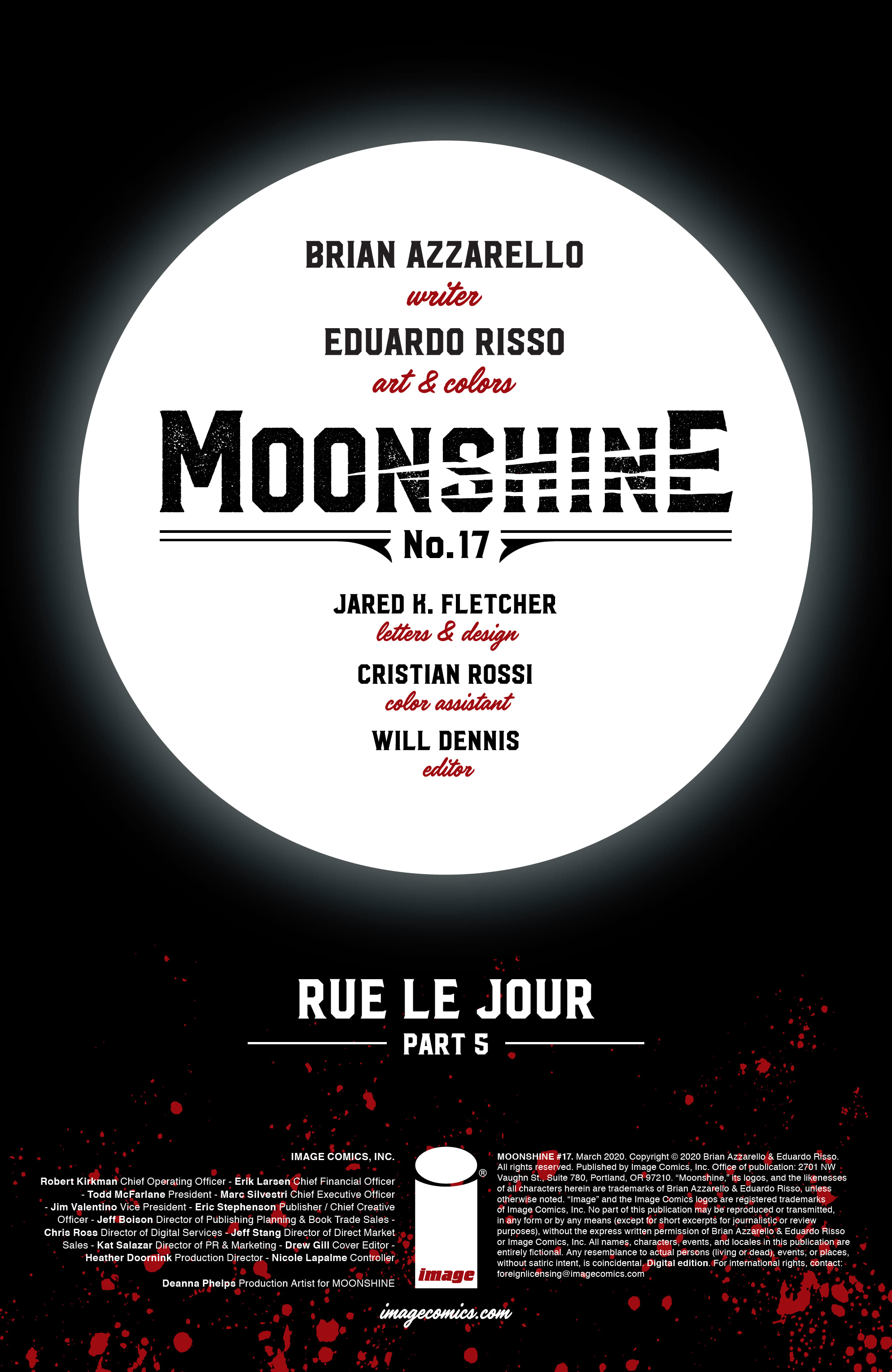 Read online Moonshine comic -  Issue #17 - 2