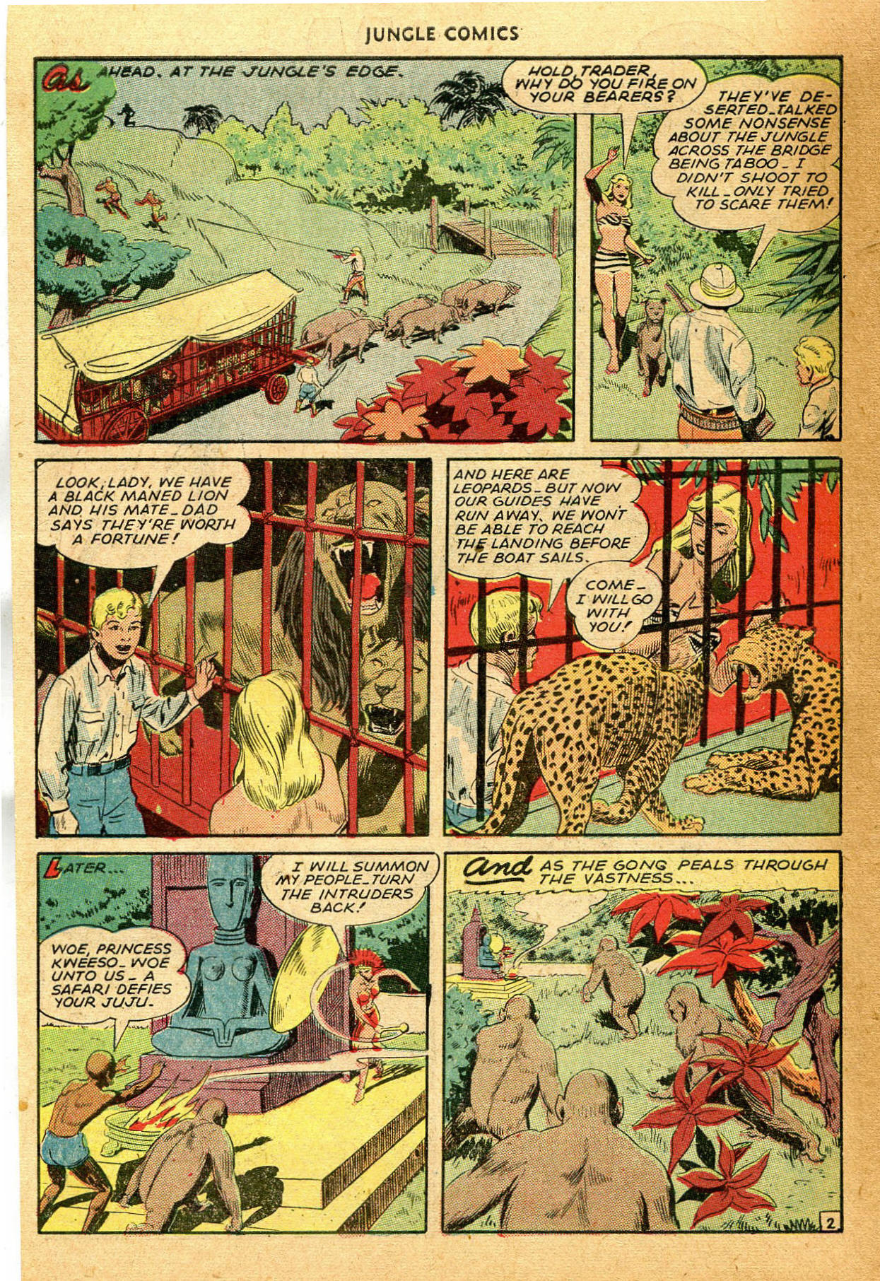 Read online Jungle Comics comic -  Issue #74 - 45