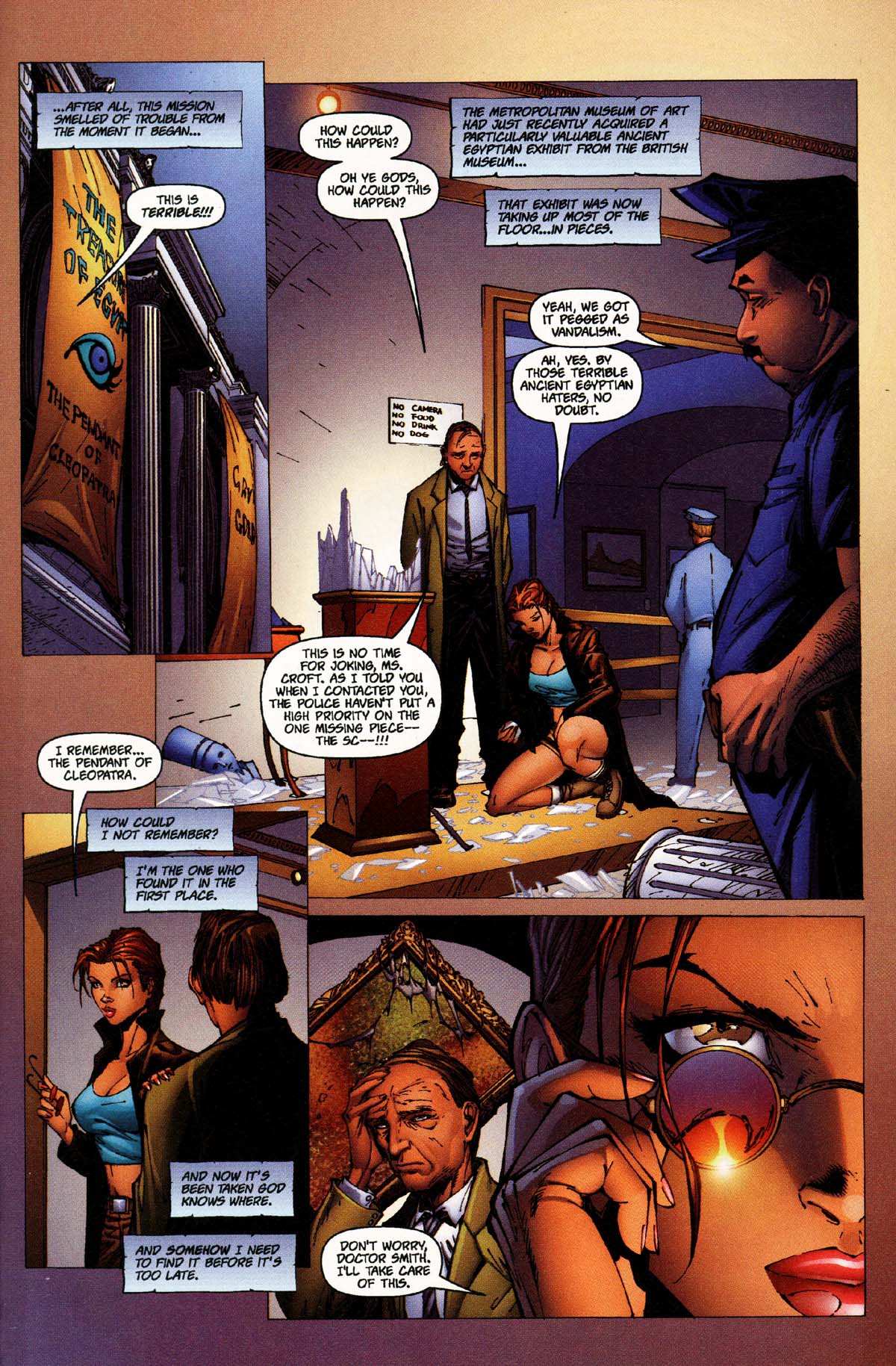 Read online Tomb Raider/The Darkness Special comic -  Issue # Full - 5