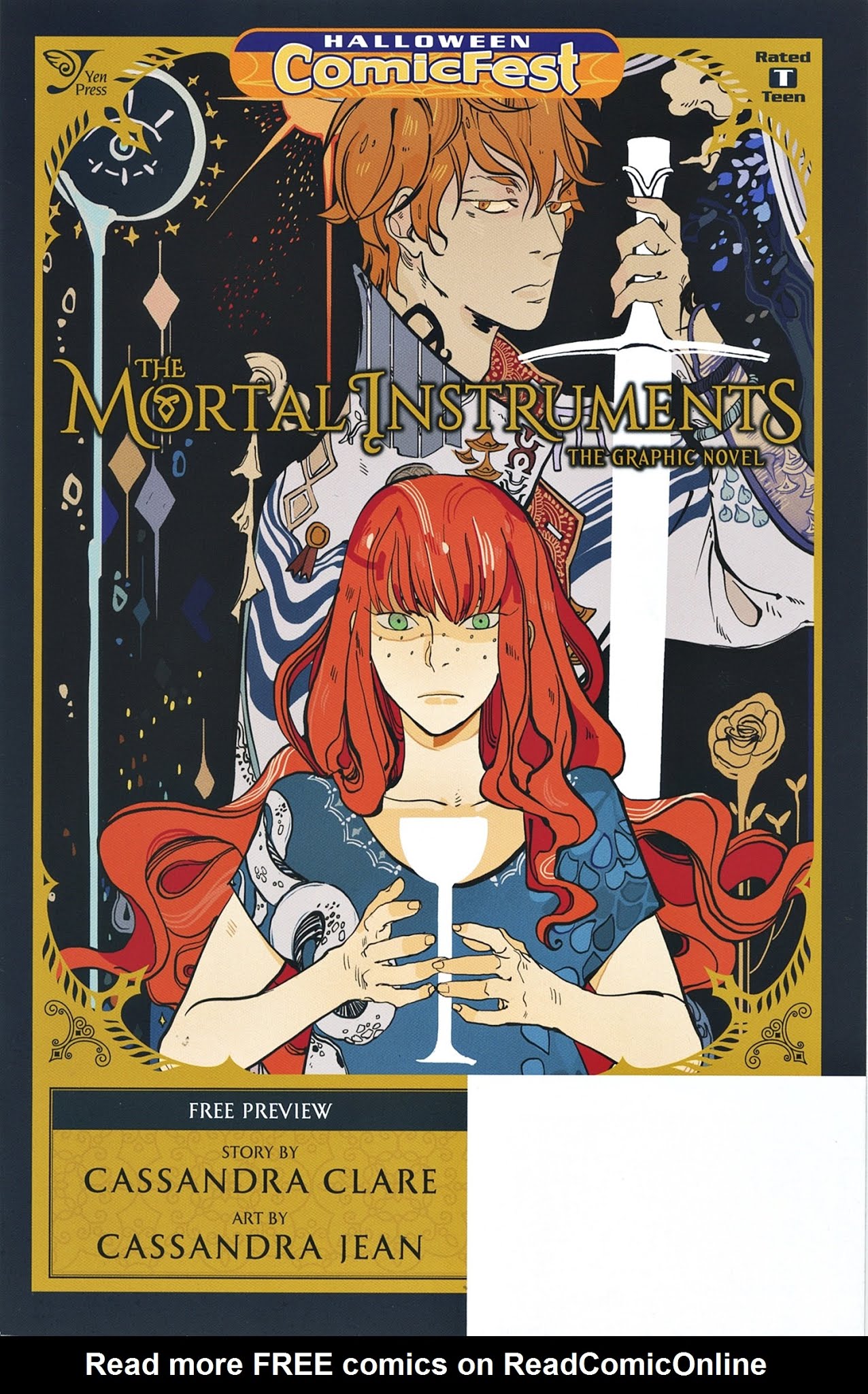 Read online The Mortal Instruments: The Graphic Novel Free Preview comic -  Issue # Full - 1