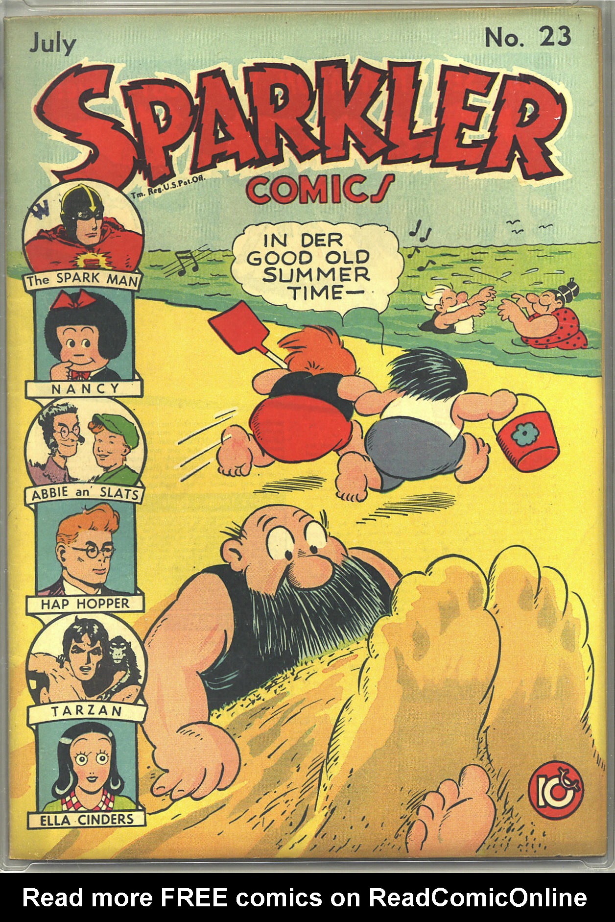 Read online Sparkler Comics comic -  Issue #23 - 1