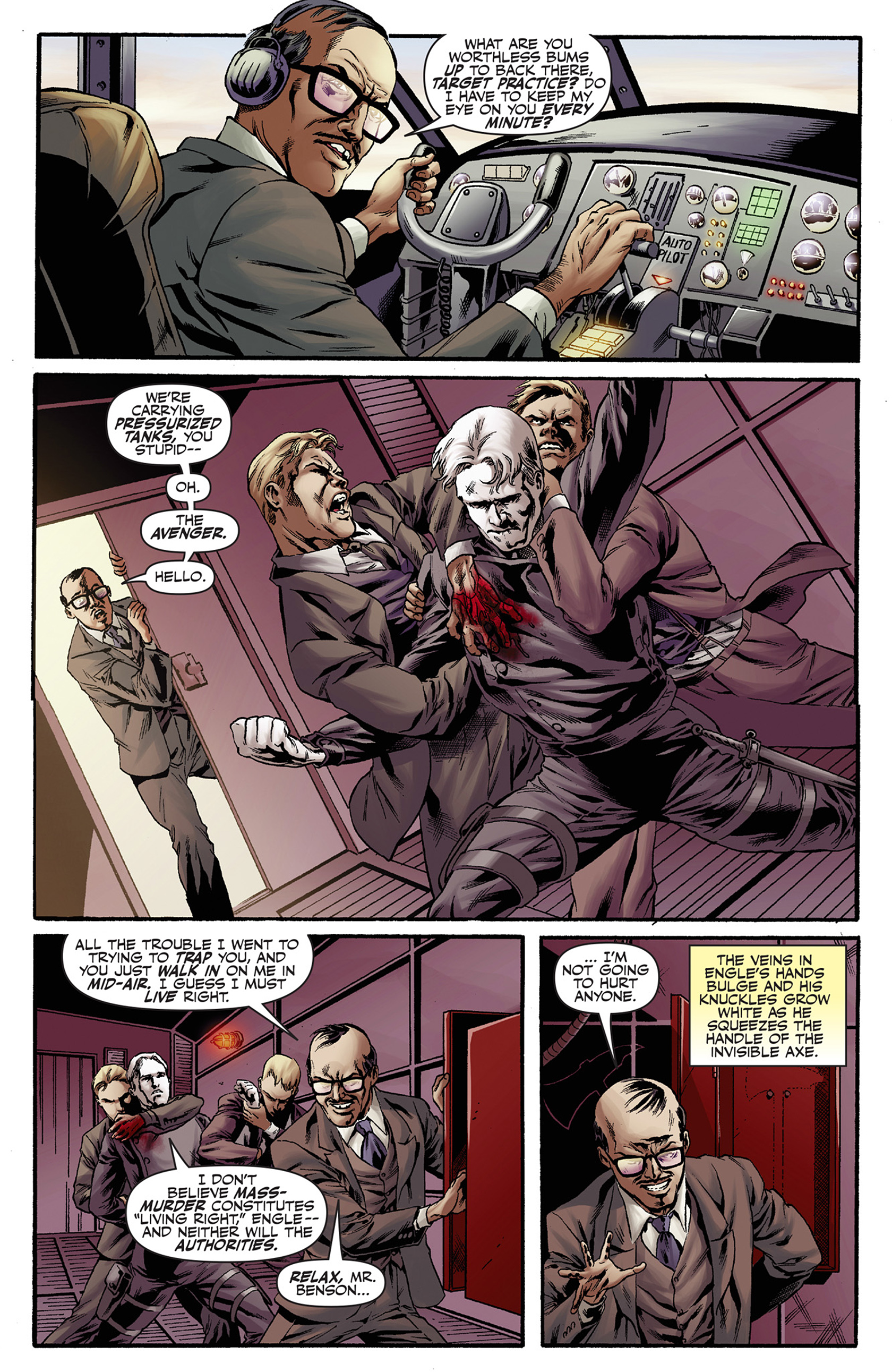 Read online Justice Inc.: The Avenger comic -  Issue #4 - 14