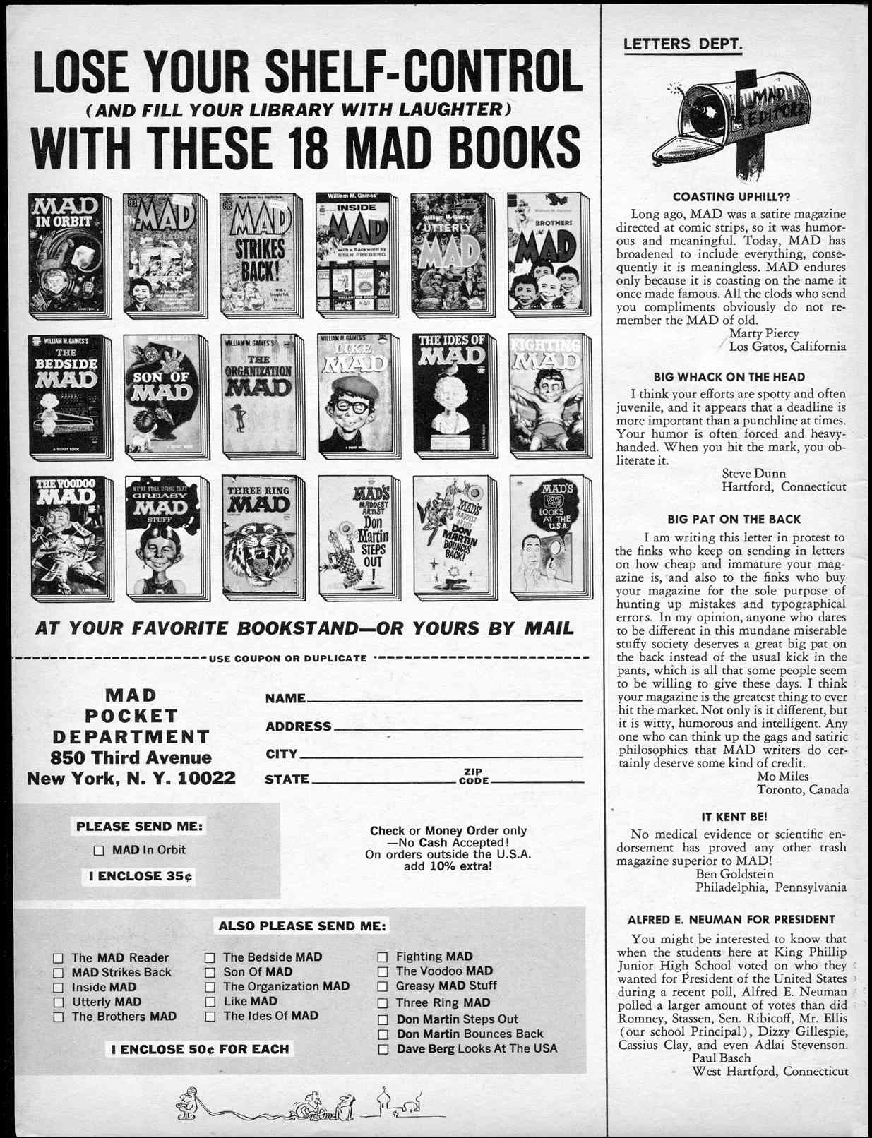 Read online MAD comic -  Issue #89 - 4