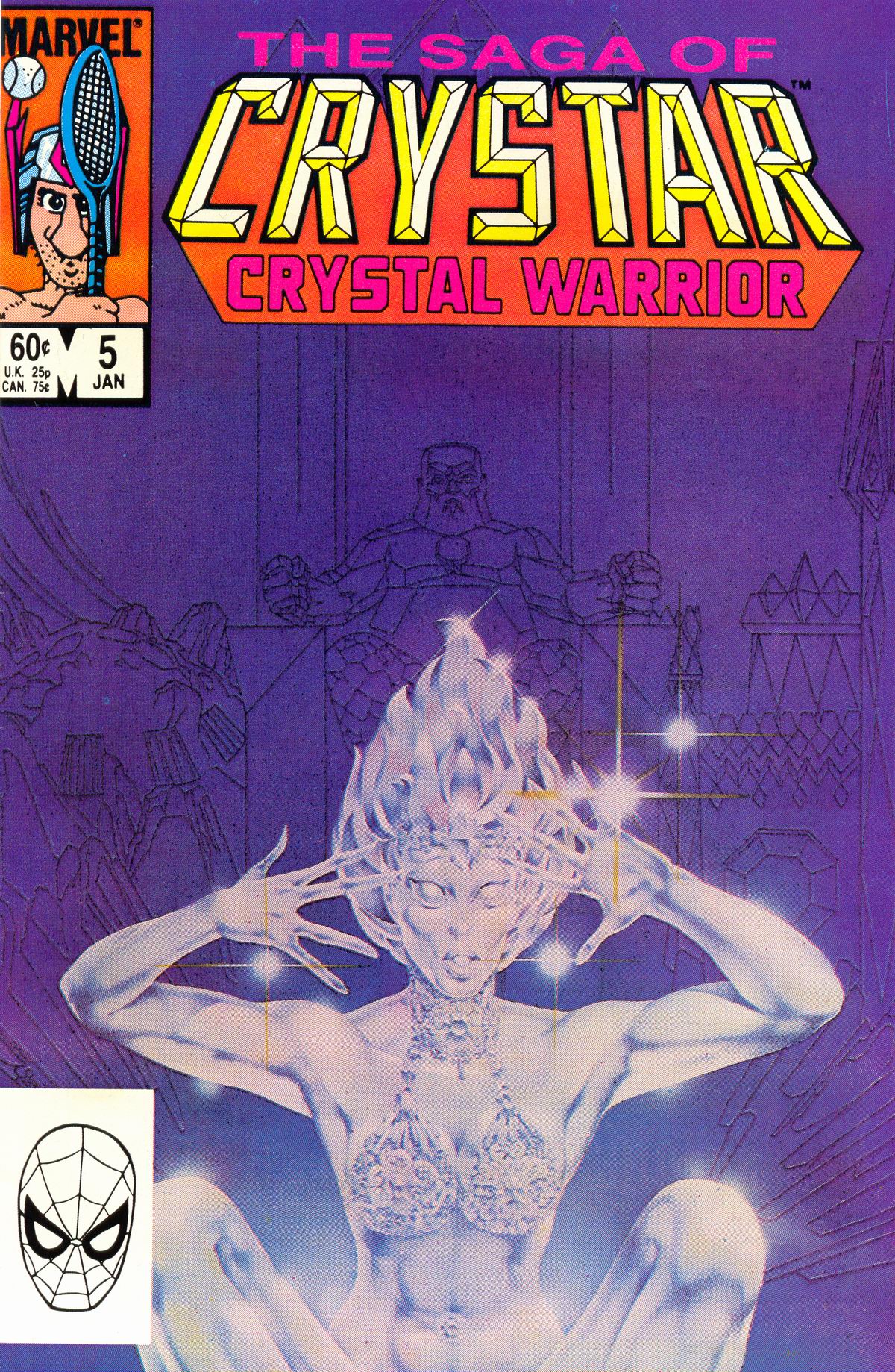 Read online The Saga of Crystar, Crystal Warrior comic -  Issue #5 - 1