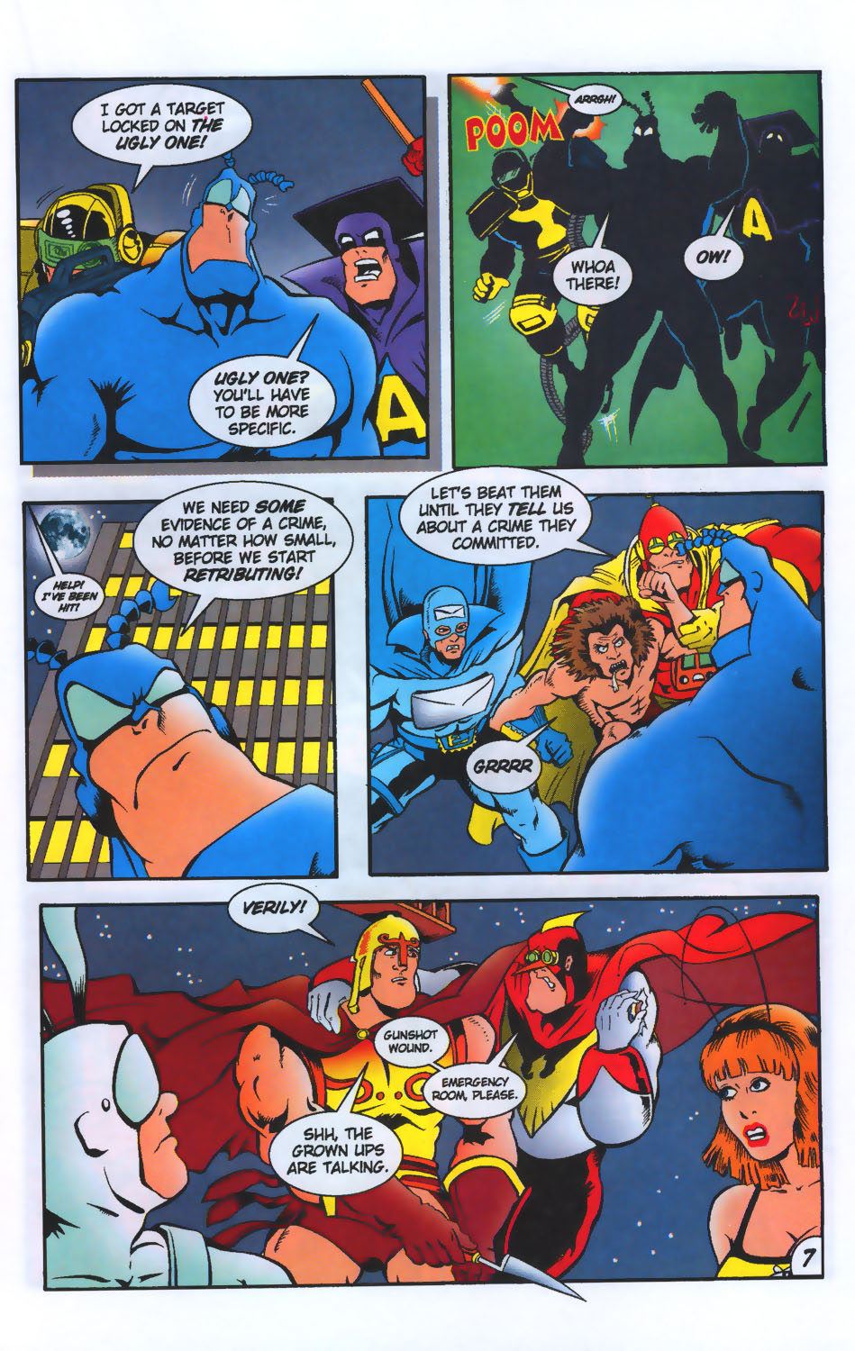 Read online The Tick's Big Xmas Trilogy comic -  Issue #1 - 9