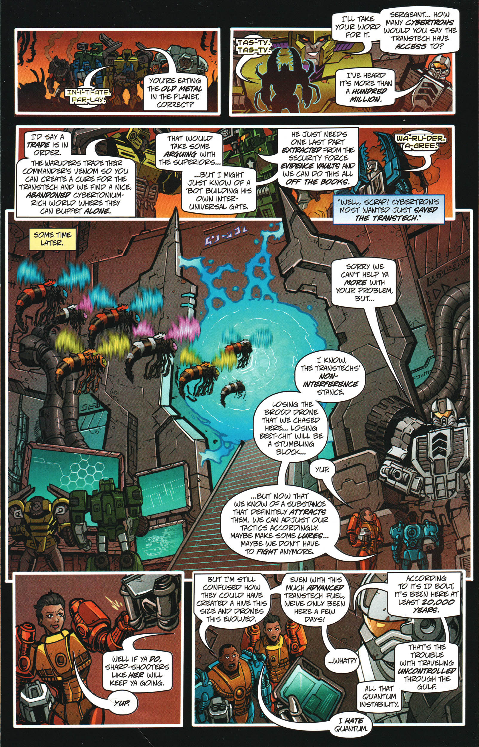 Read online Transformers: Timelines comic -  Issue #11 - 22