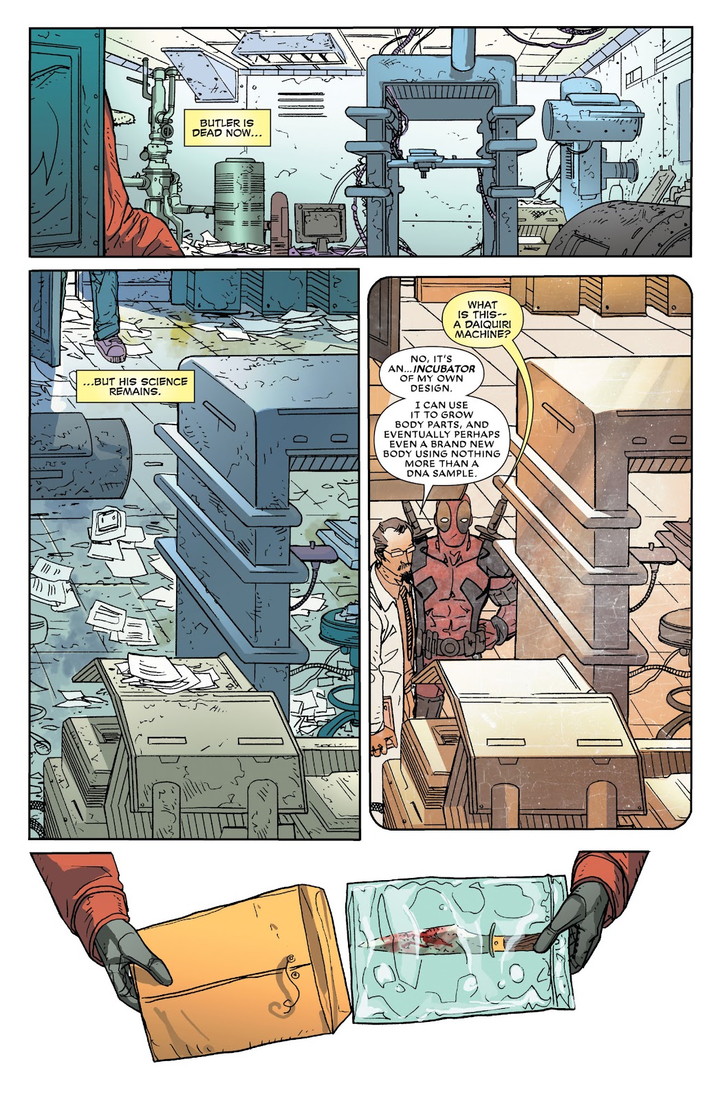 Death of Wolverine: Deadpool & Captain America issue Full - Page 30