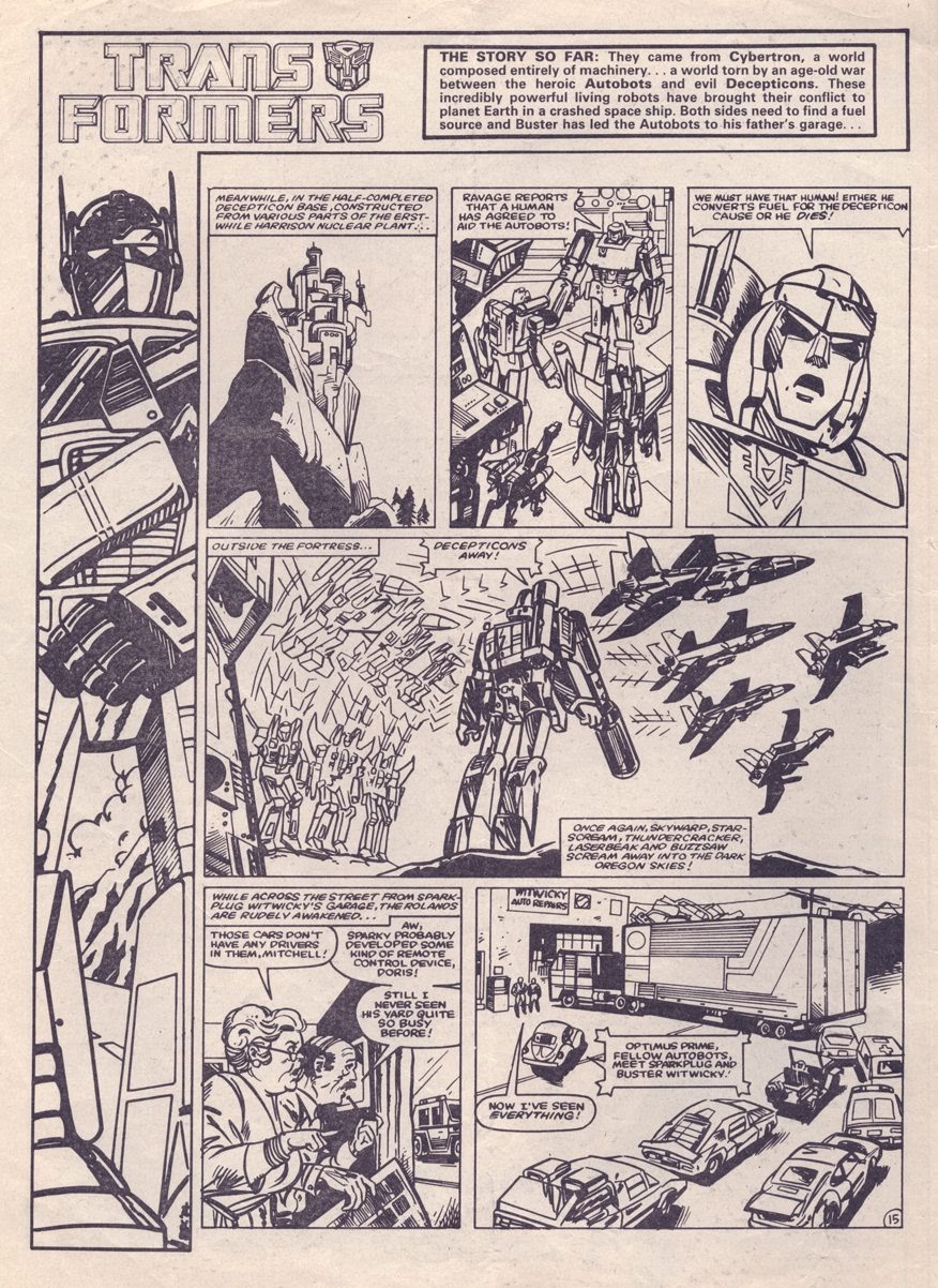 Read online The Transformers (UK) comic -  Issue #4 - 2