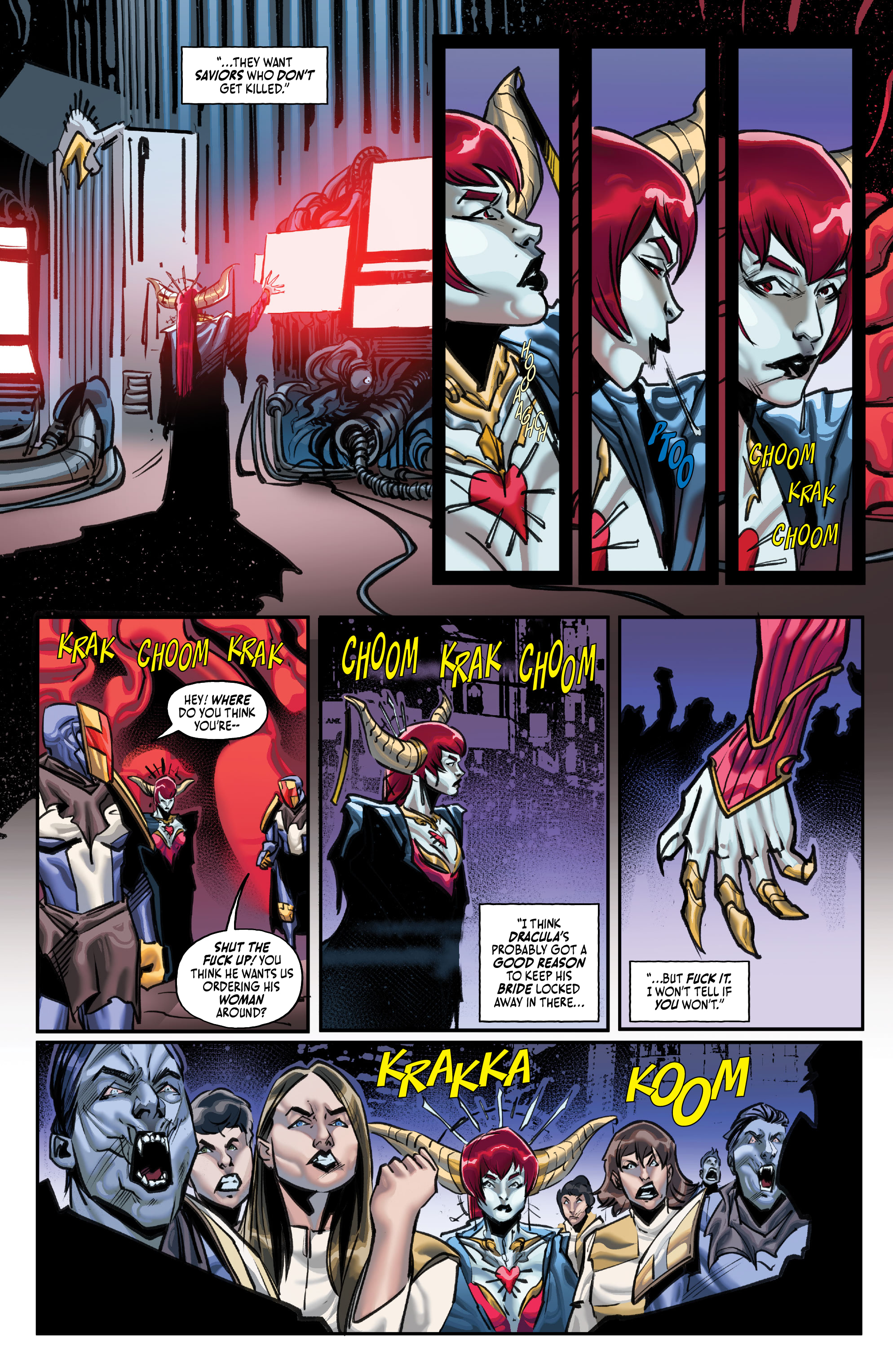 Read online Loaded Bible: Blood Of My Blood comic -  Issue #4 - 16