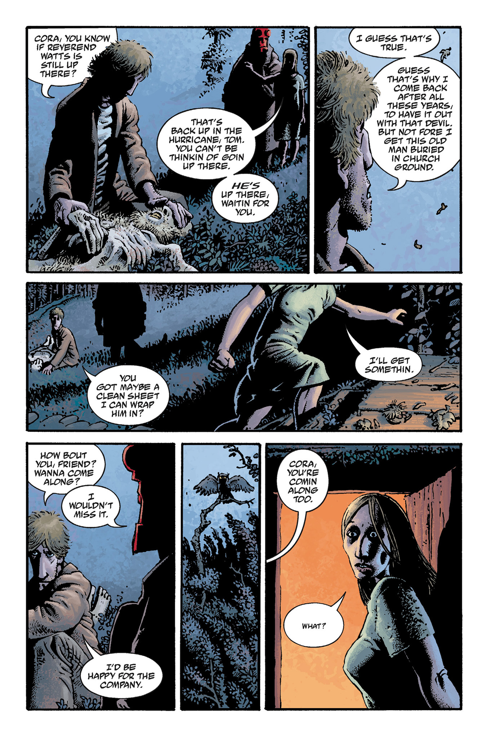 Read online Hellboy: The Crooked Man and Others comic -  Issue # TPB - 32