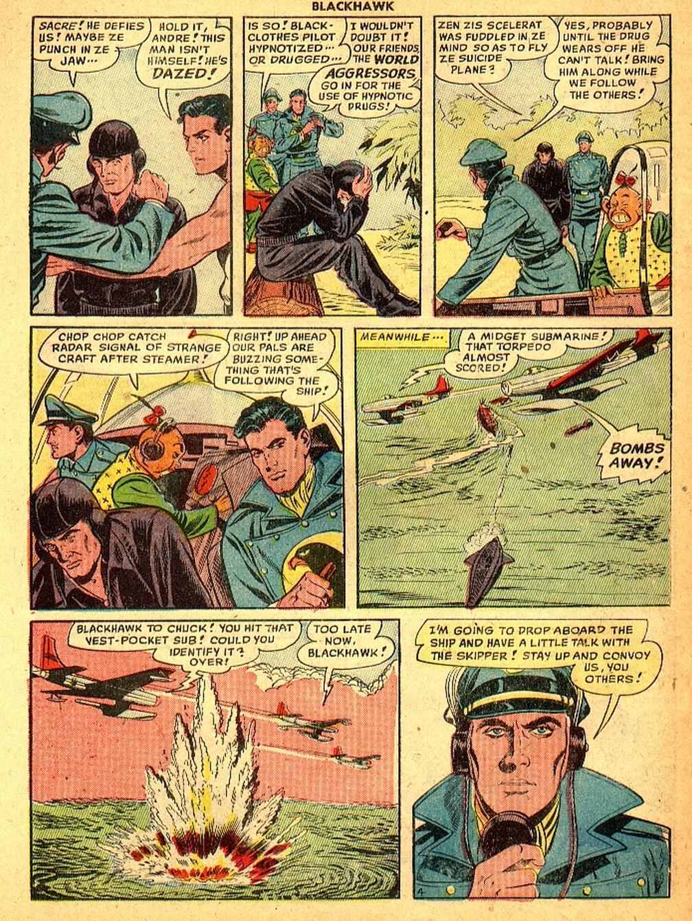 Read online Blackhawk (1957) comic -  Issue #28 - 26