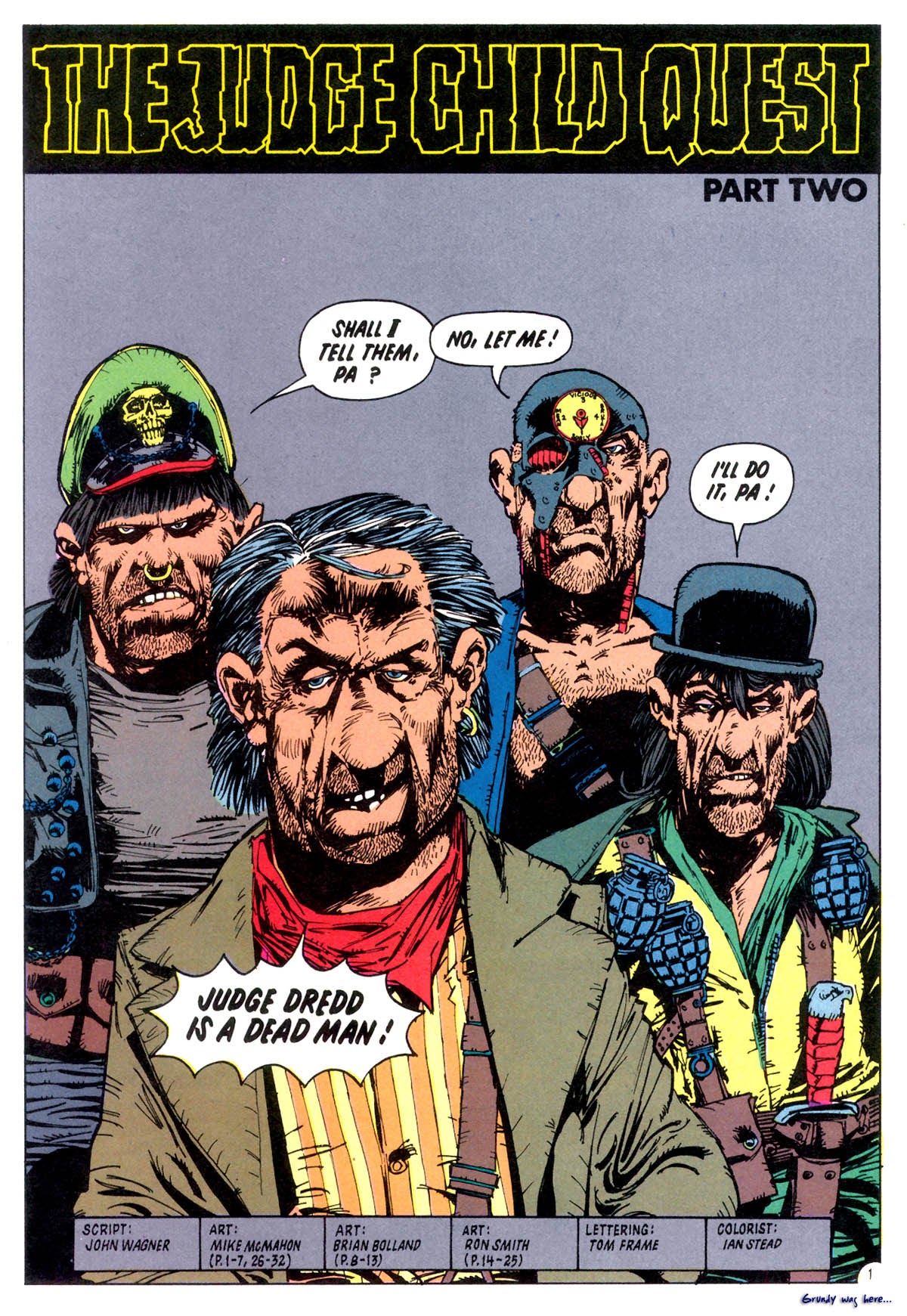 Read online Judge Dredd: The Judge Child Quest comic -  Issue # _TPB - 31