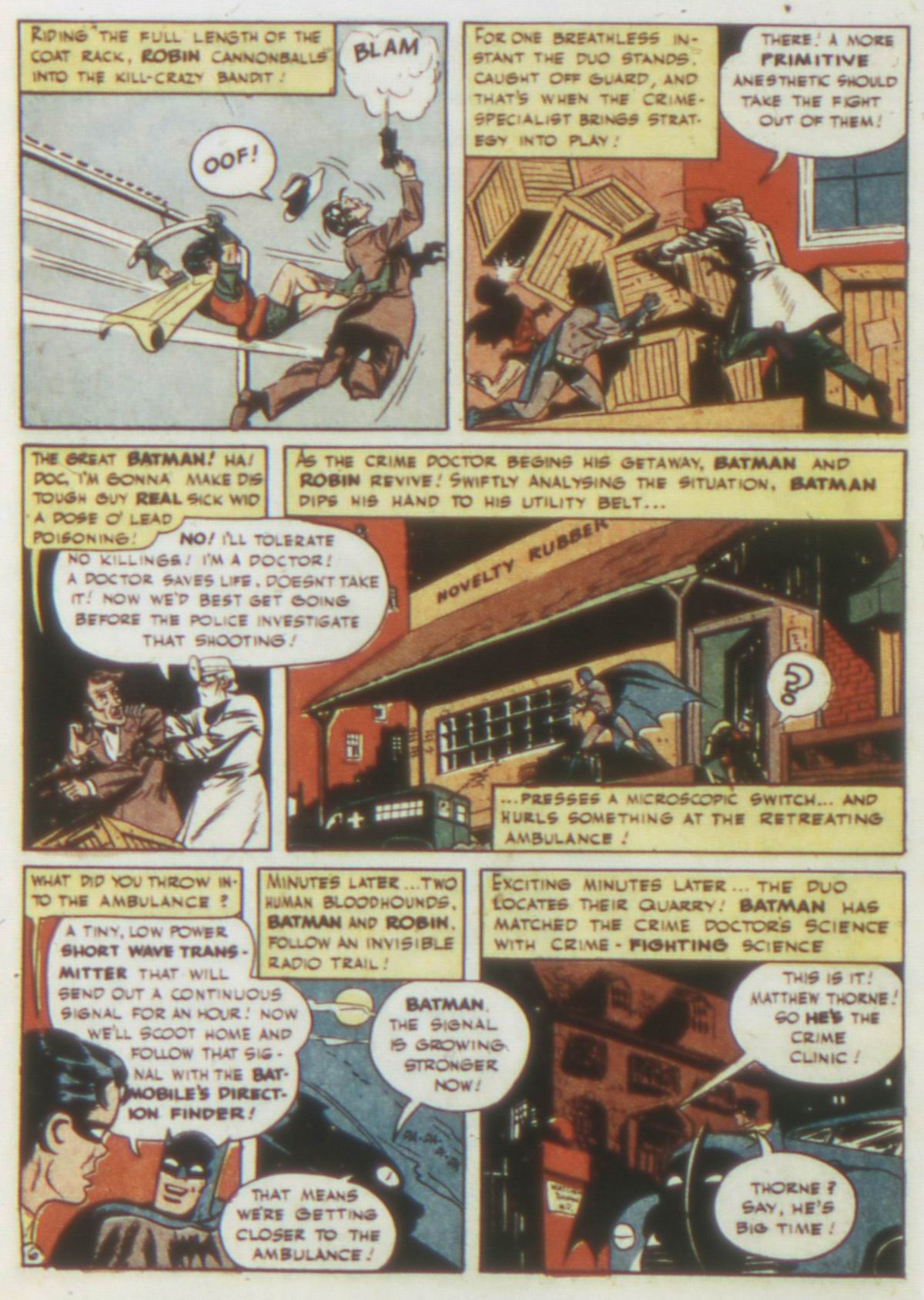 Read online Detective Comics (1937) comic -  Issue #77 - 8