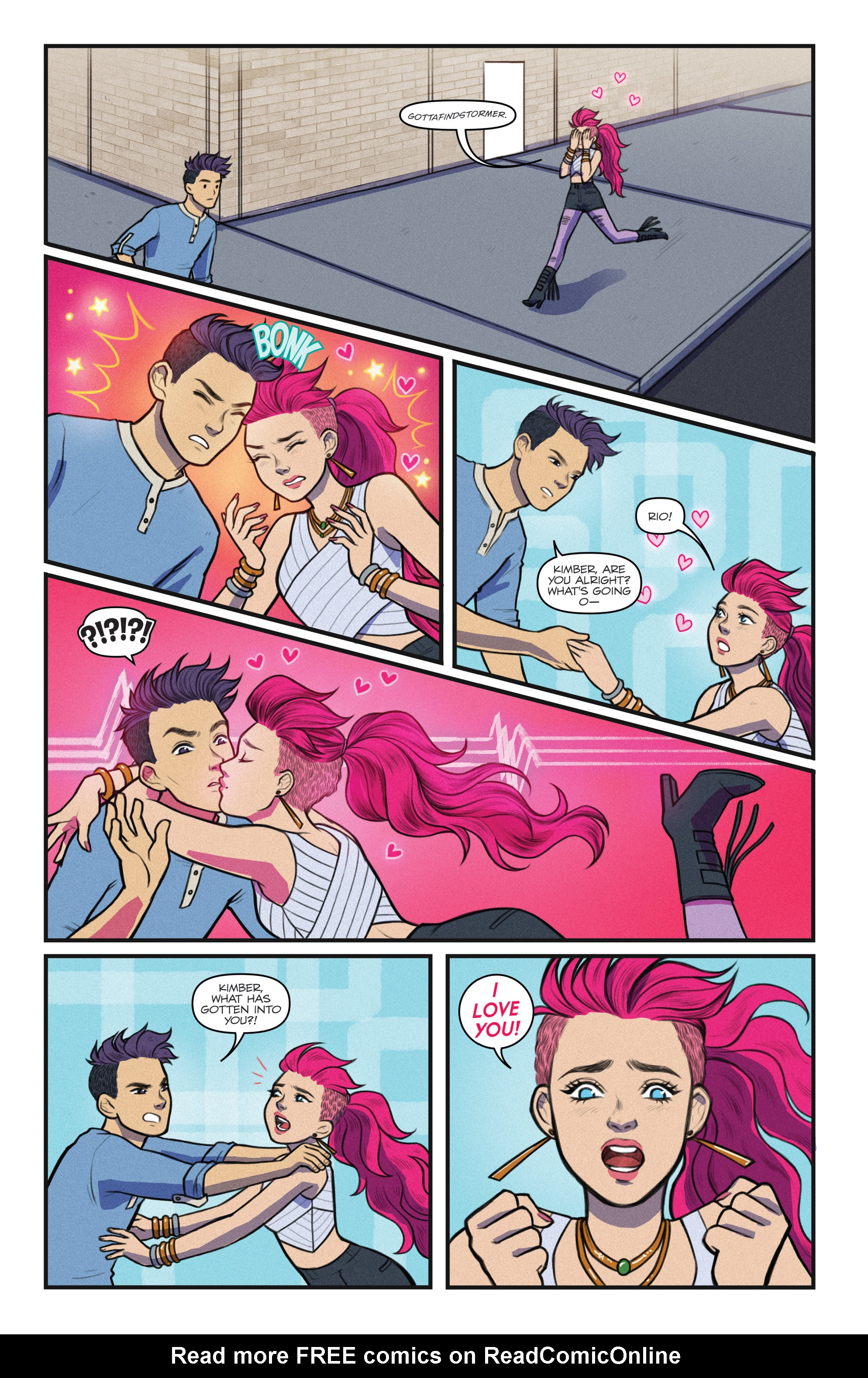 Read online Jem and The Holograms comic -  Issue # _Special - Valentine's Day - 13