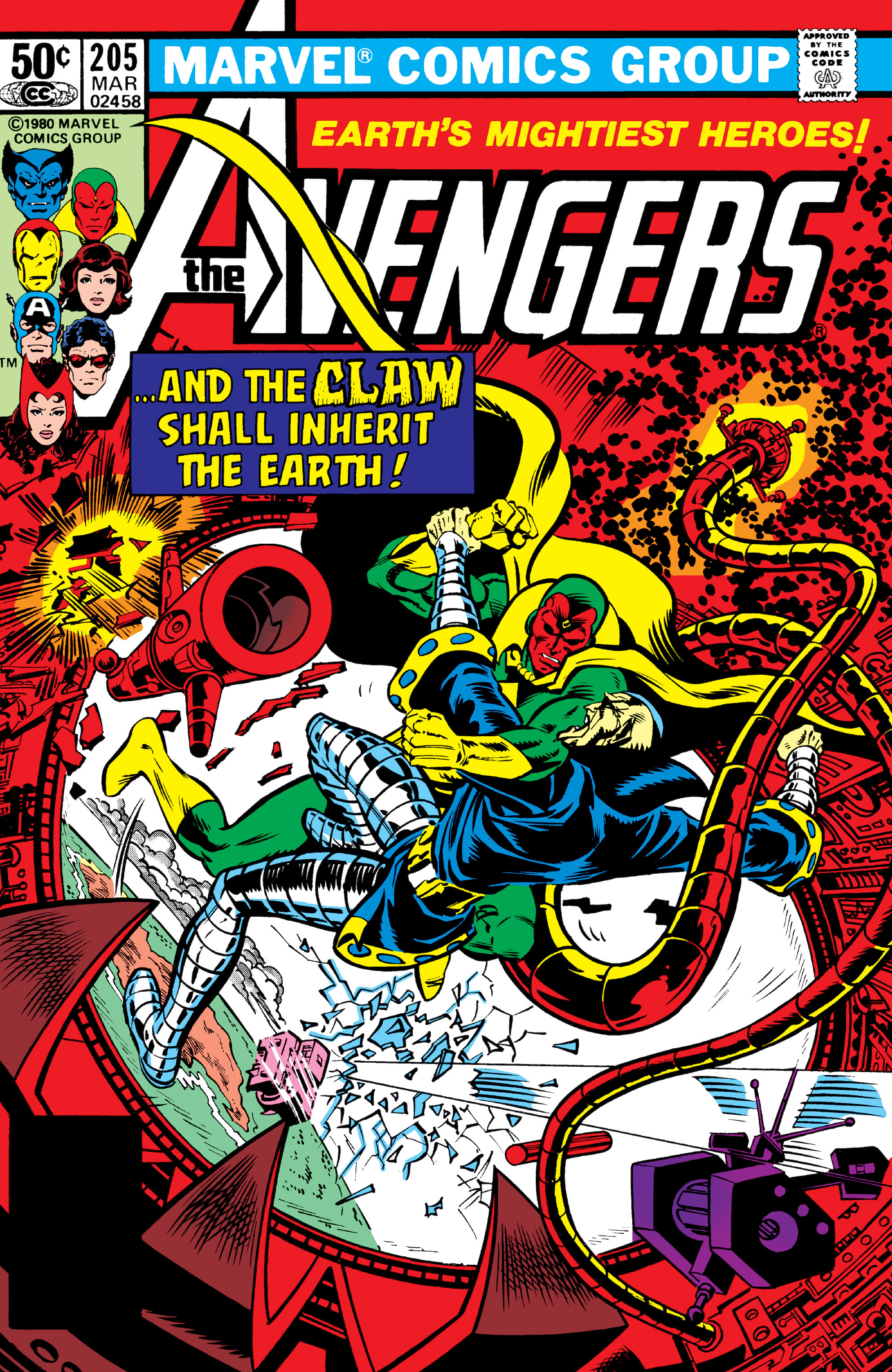 Read online The Avengers (1963) comic -  Issue #205 - 1