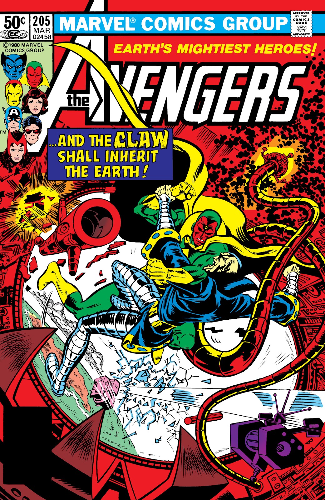 The Avengers (1963) issue 205 - Page 1