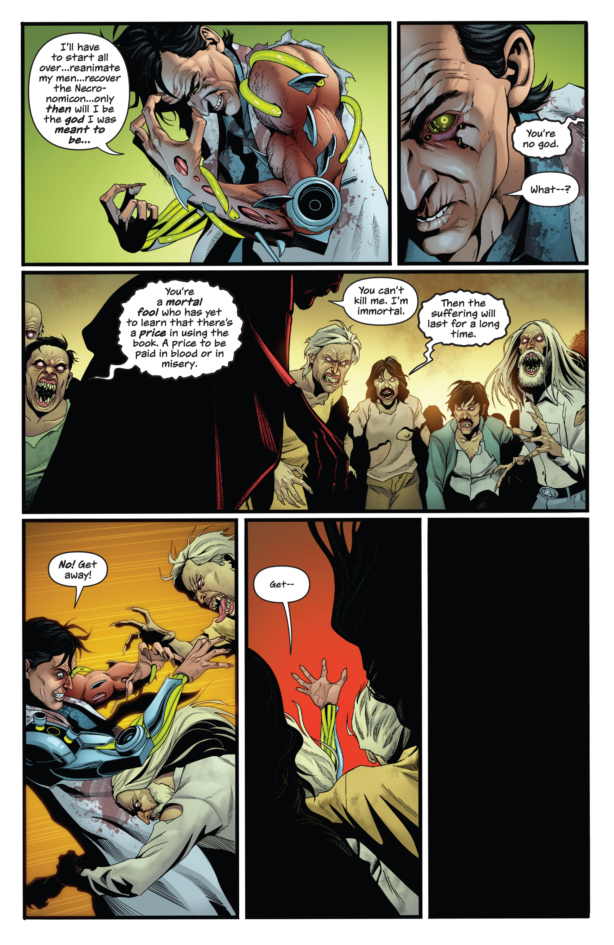 Read online Army of Darkness Vs. Reanimator: Necronomicon Rising comic -  Issue #5 - 20