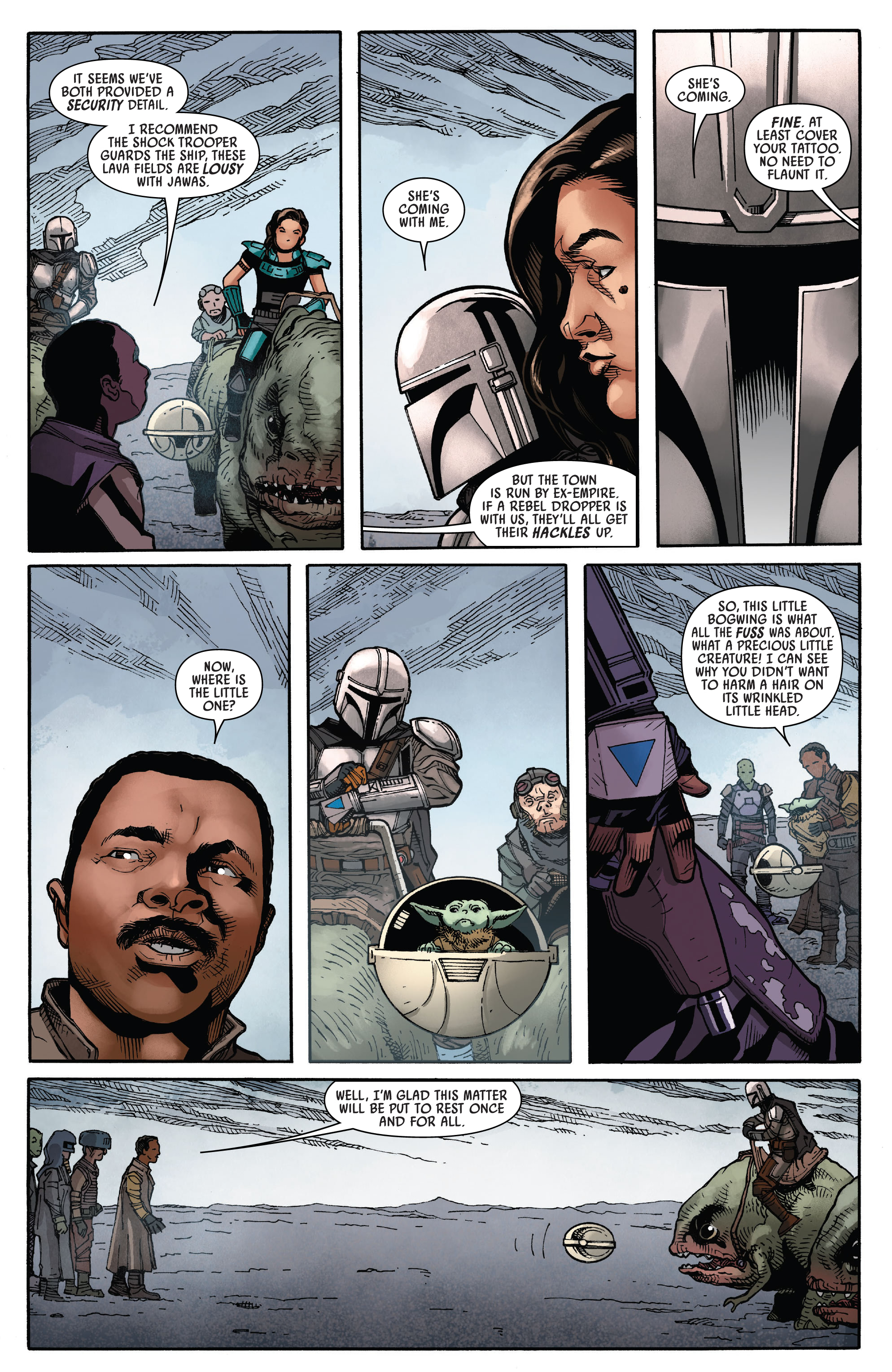 Read online Star Wars: The Mandalorian comic -  Issue #7 - 16