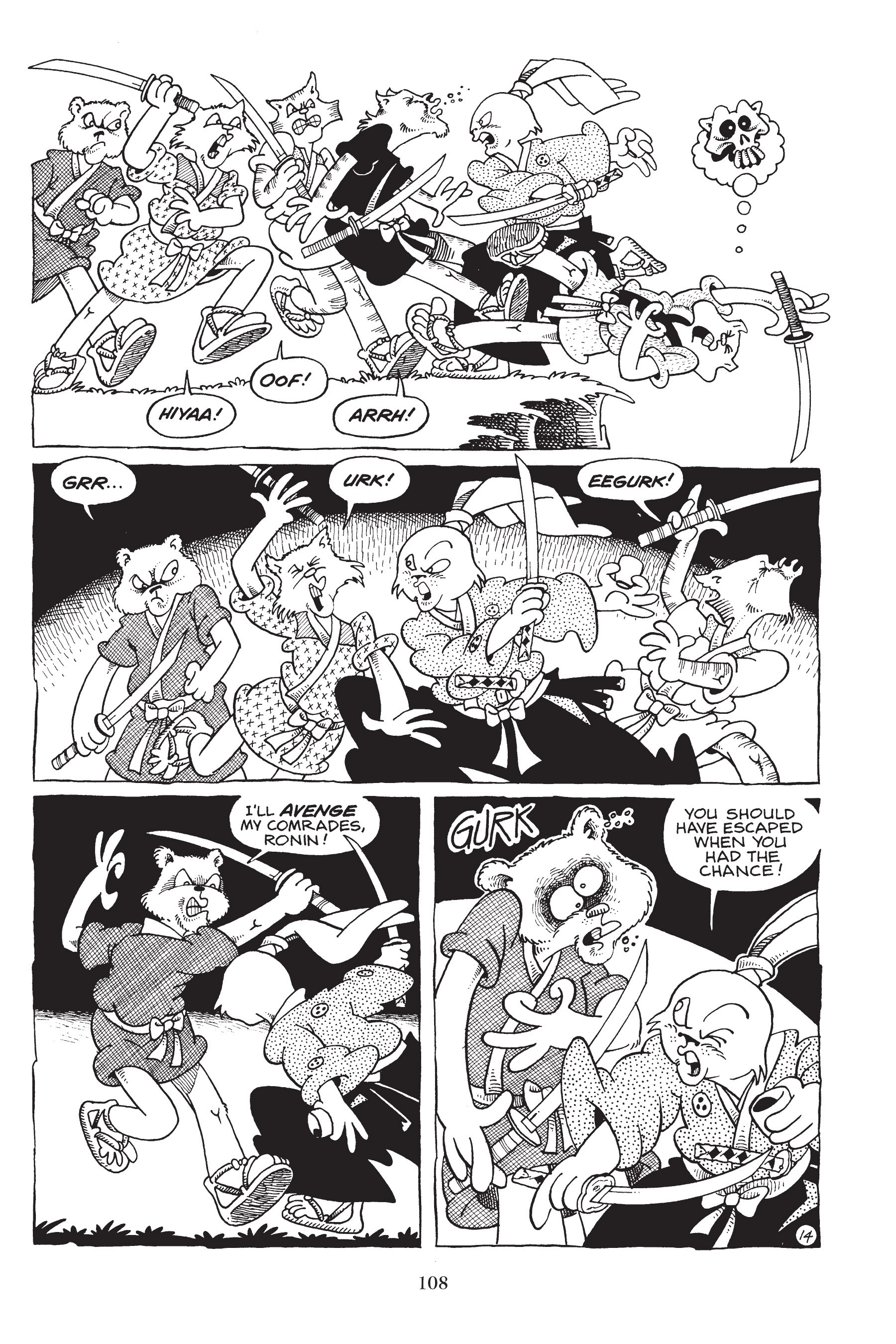 Read online Usagi Yojimbo (1987) comic -  Issue # _TPB 3 - 104