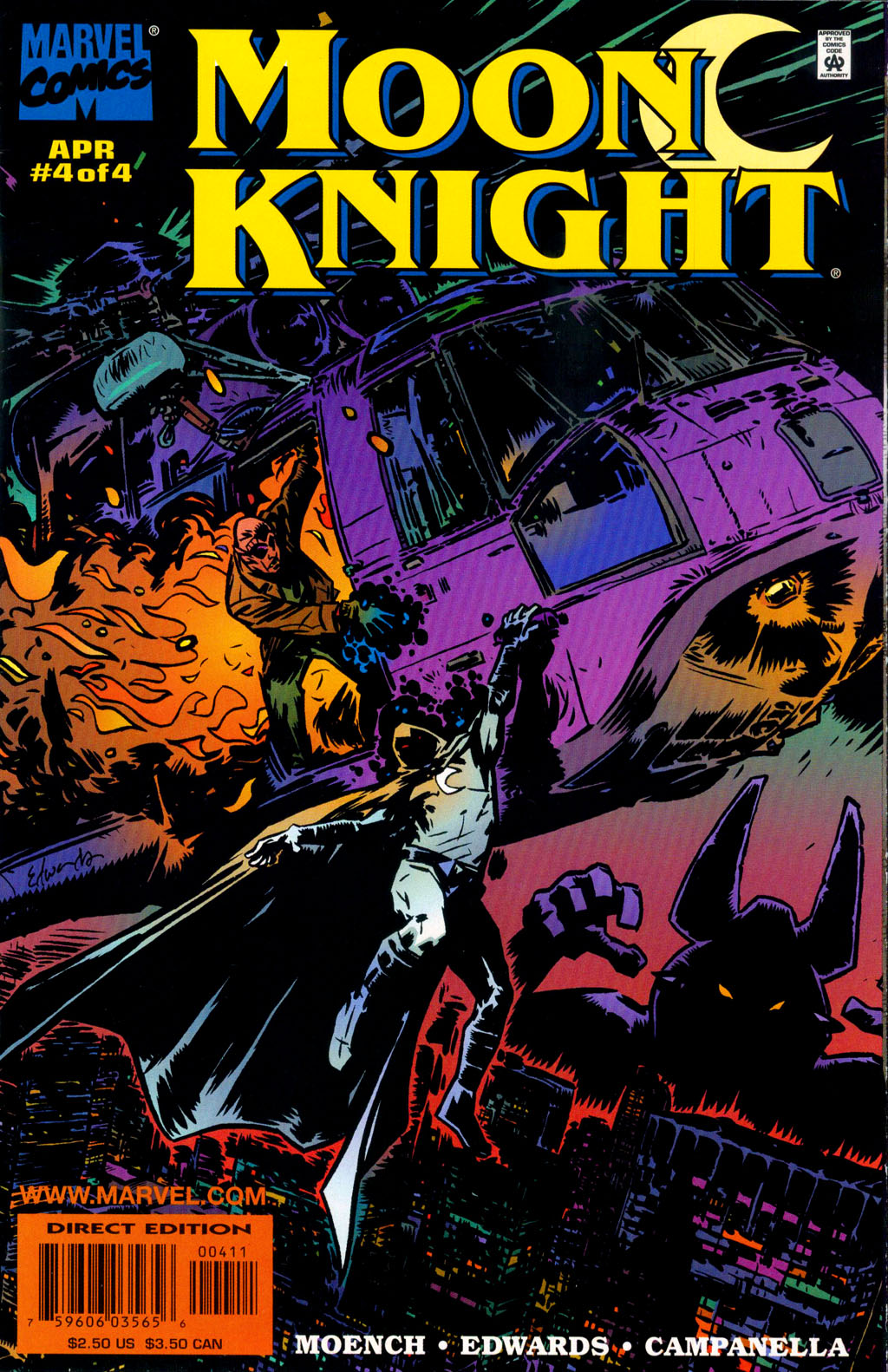 Read online Moon Knight (1998) comic -  Issue #4 - 1