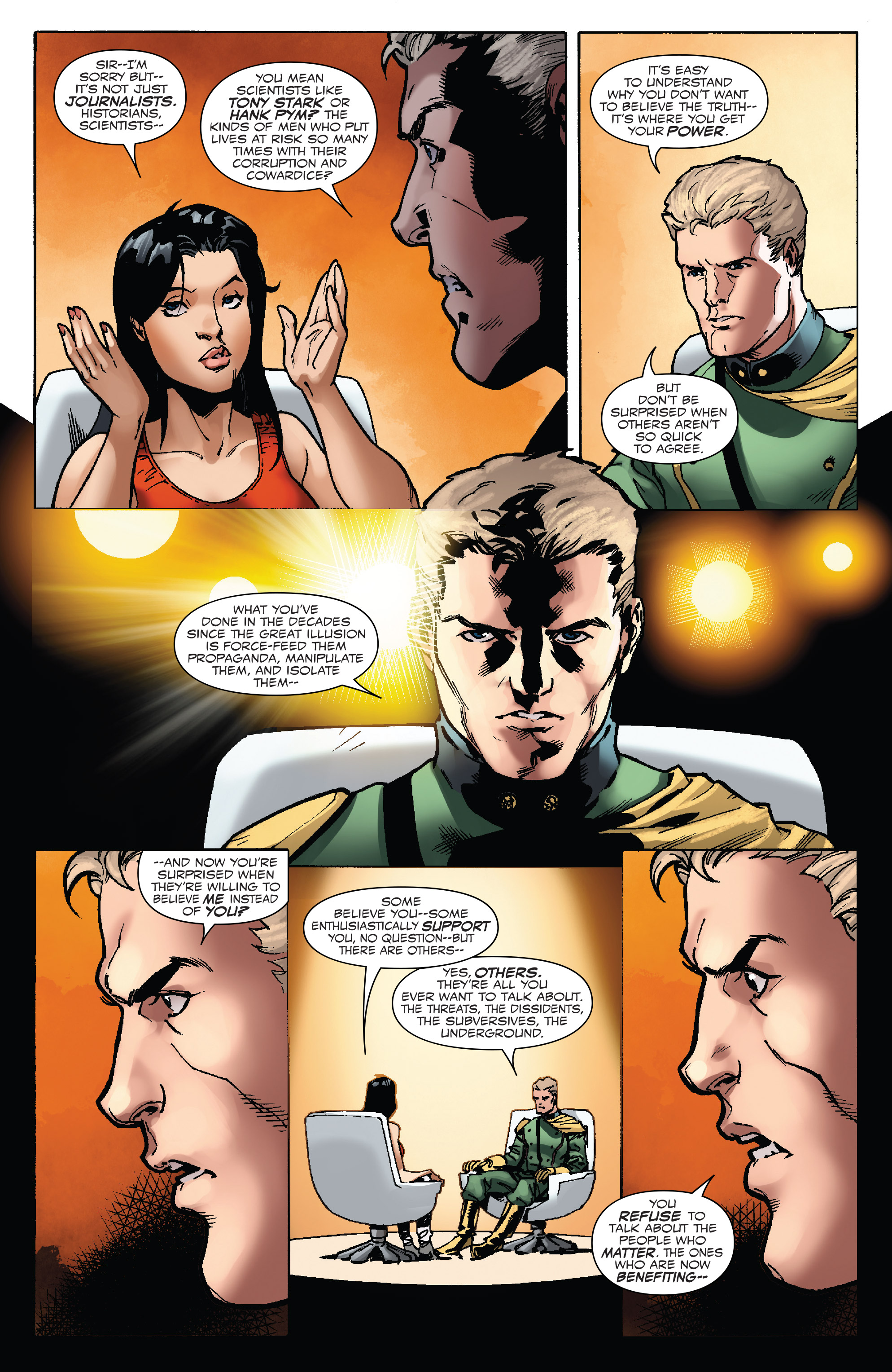 Read online Captain America: Steve Rogers comic -  Issue #17 - 18
