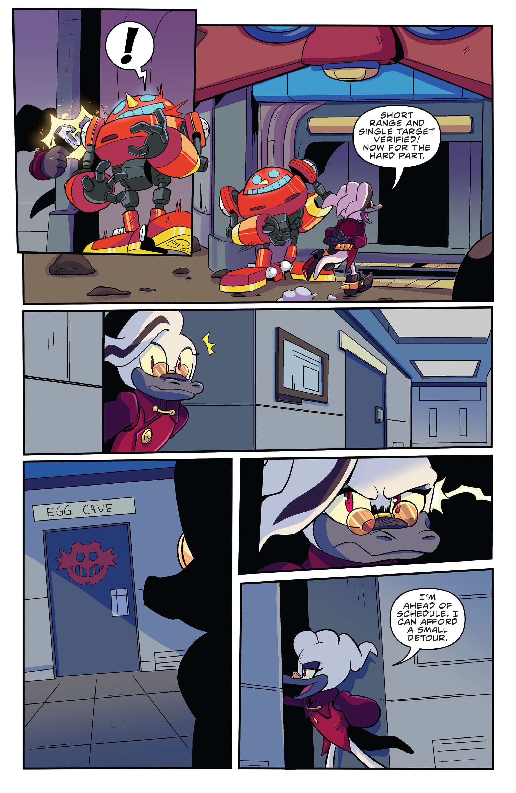 Read online Sonic the Hedgehog: Imposter Syndrome comic -  Issue #2 - 11
