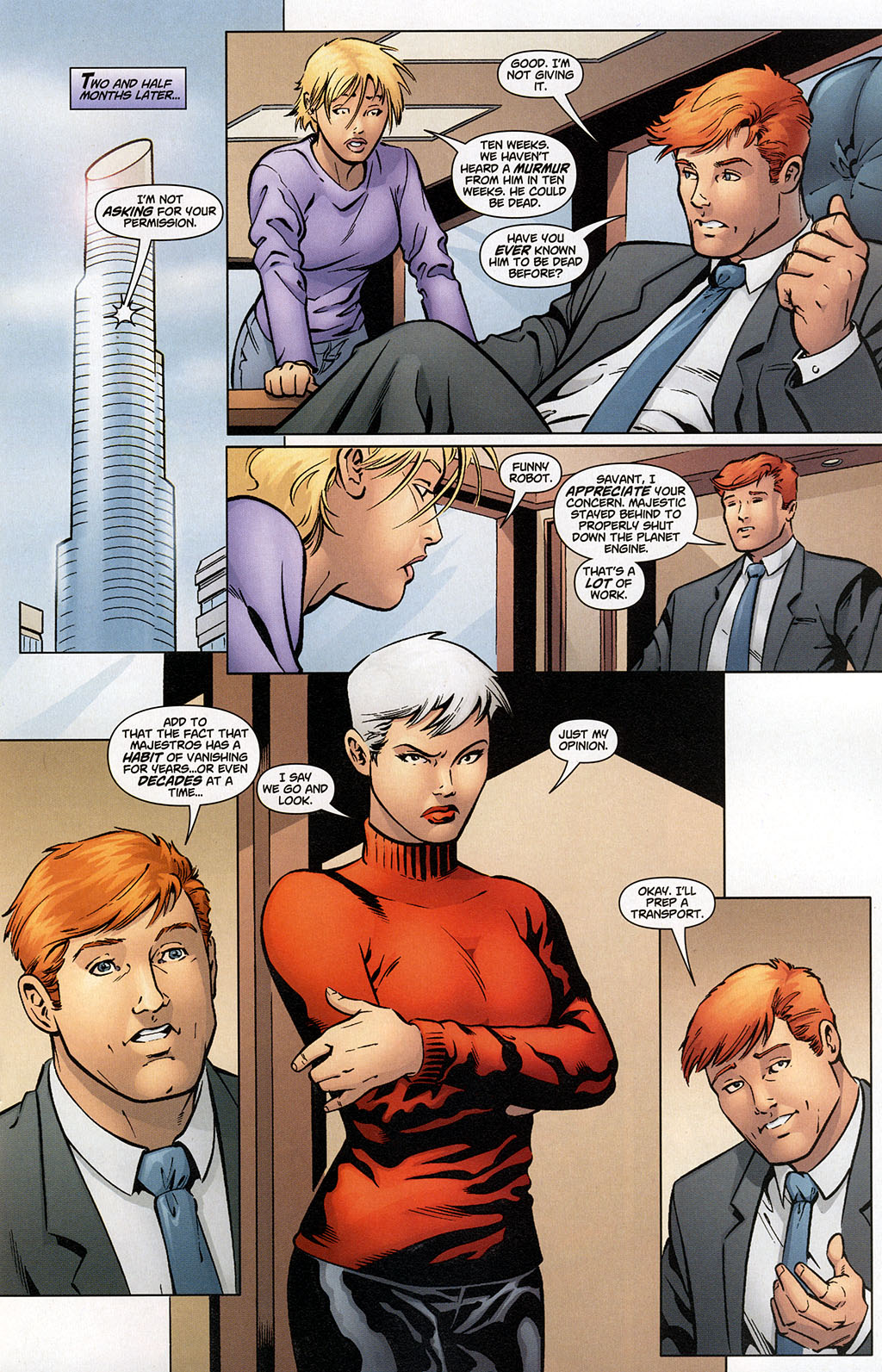 Read online Majestic (2005) comic -  Issue #17 - 12