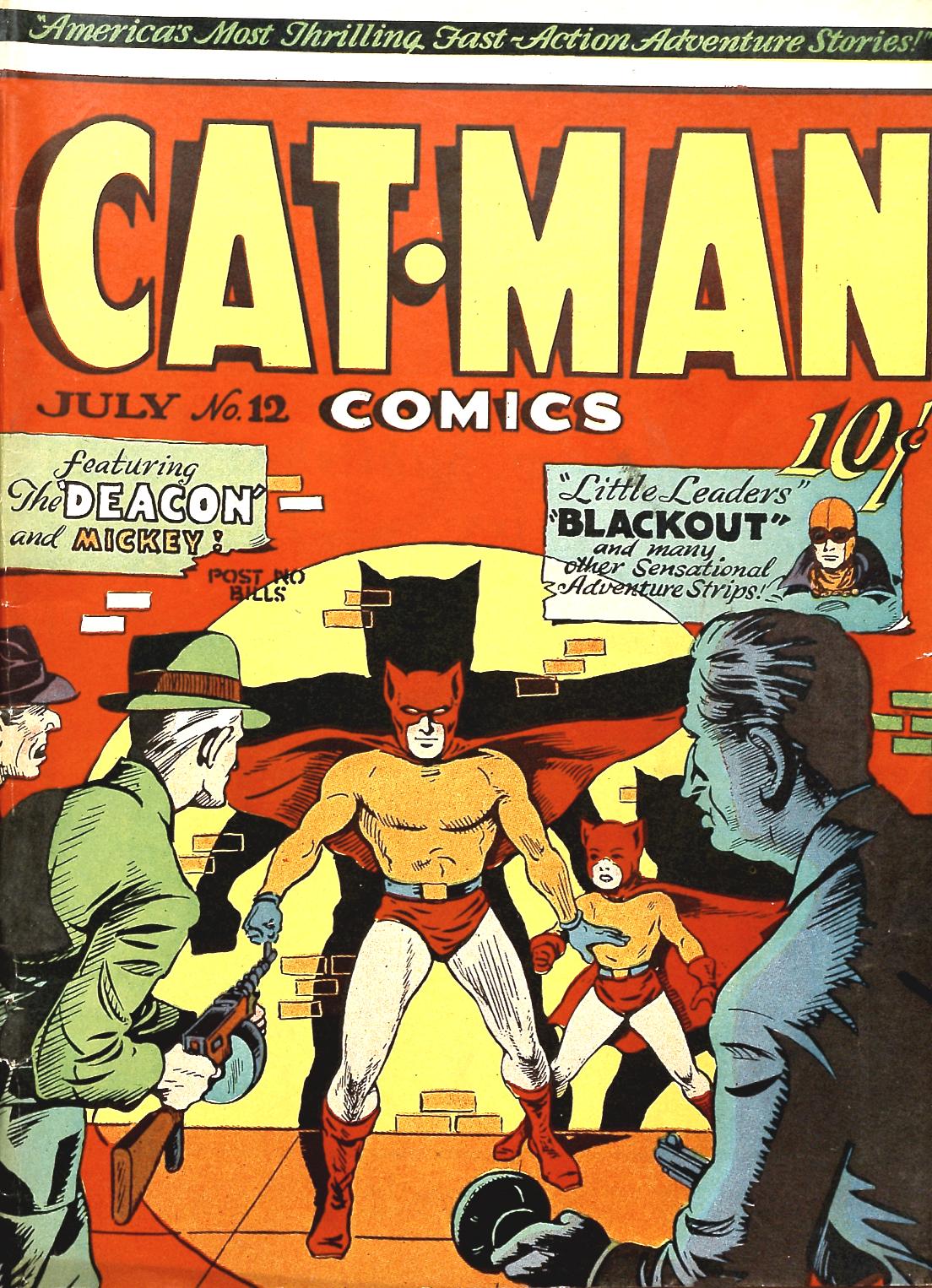 Read online Cat-Man Comics comic -  Issue #12 - 1