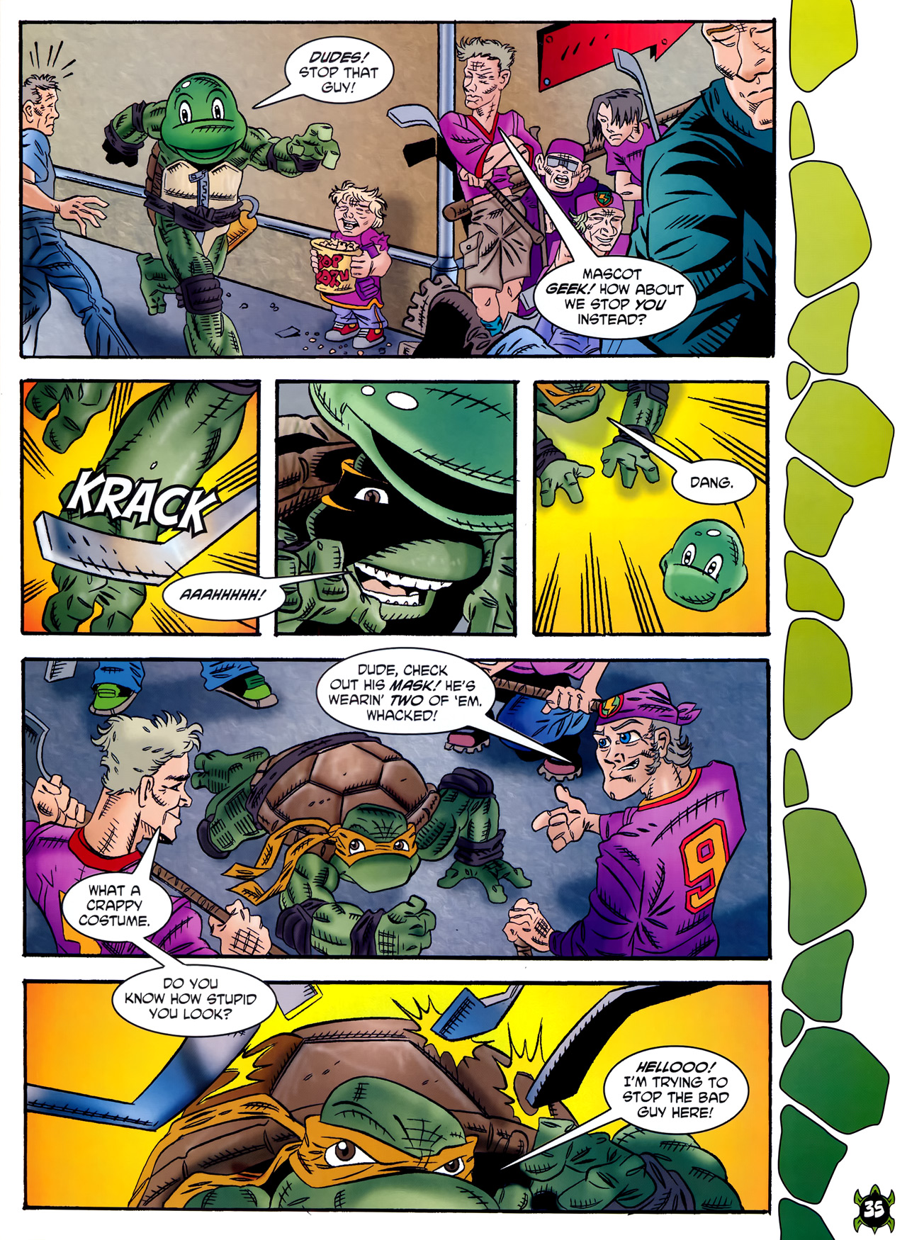 Read online Teenage Mutant Ninja Turtles Comic comic -  Issue #4 - 29