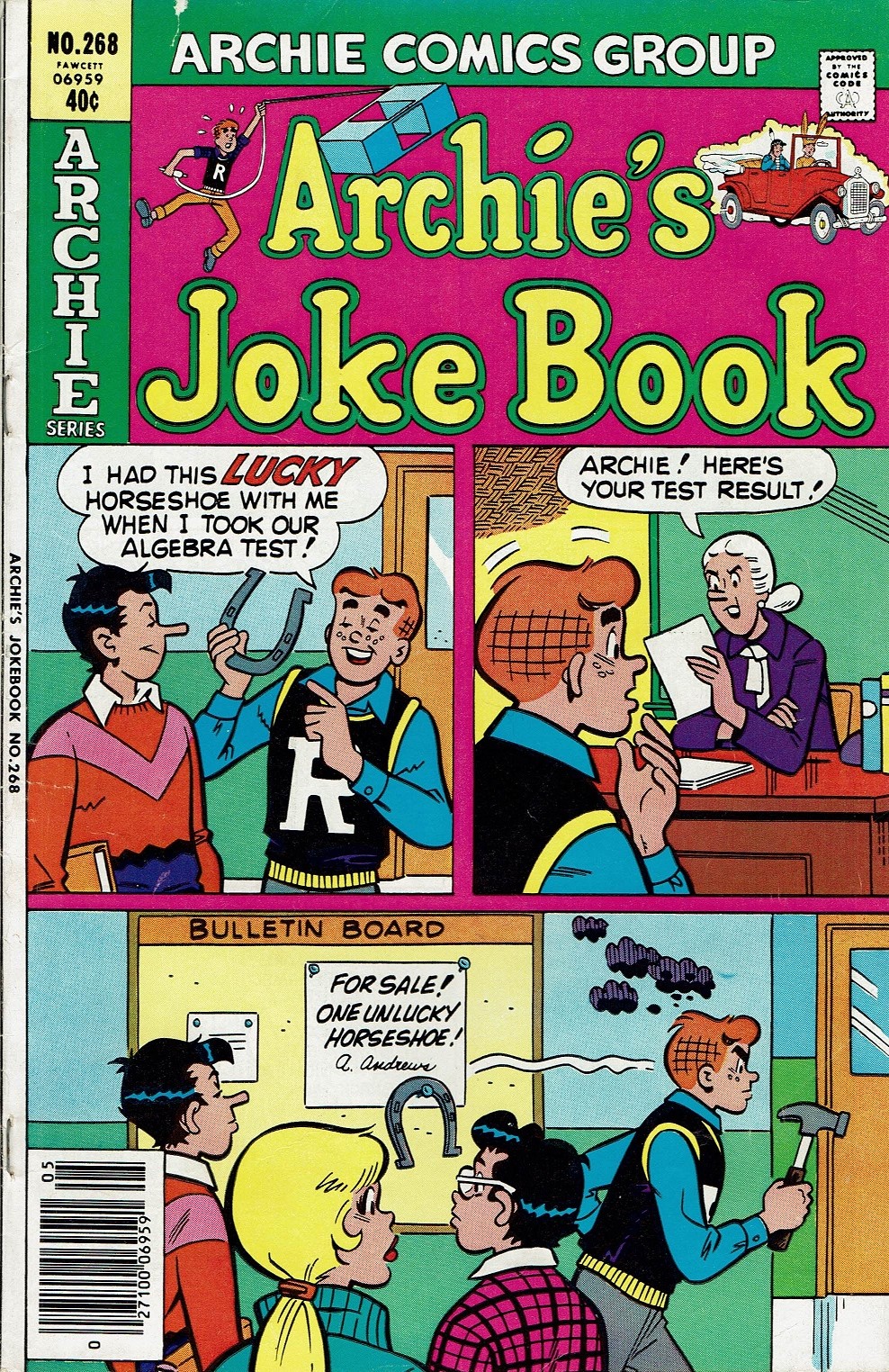 Read online Archie's Joke Book Magazine comic -  Issue #268 - 1