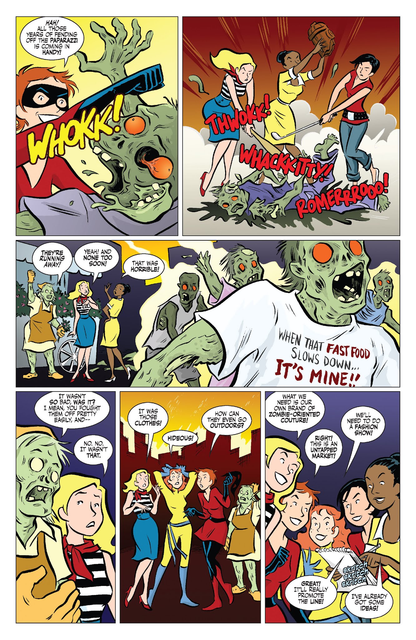 Read online Models, Inc. comic -  Issue #3 - 29