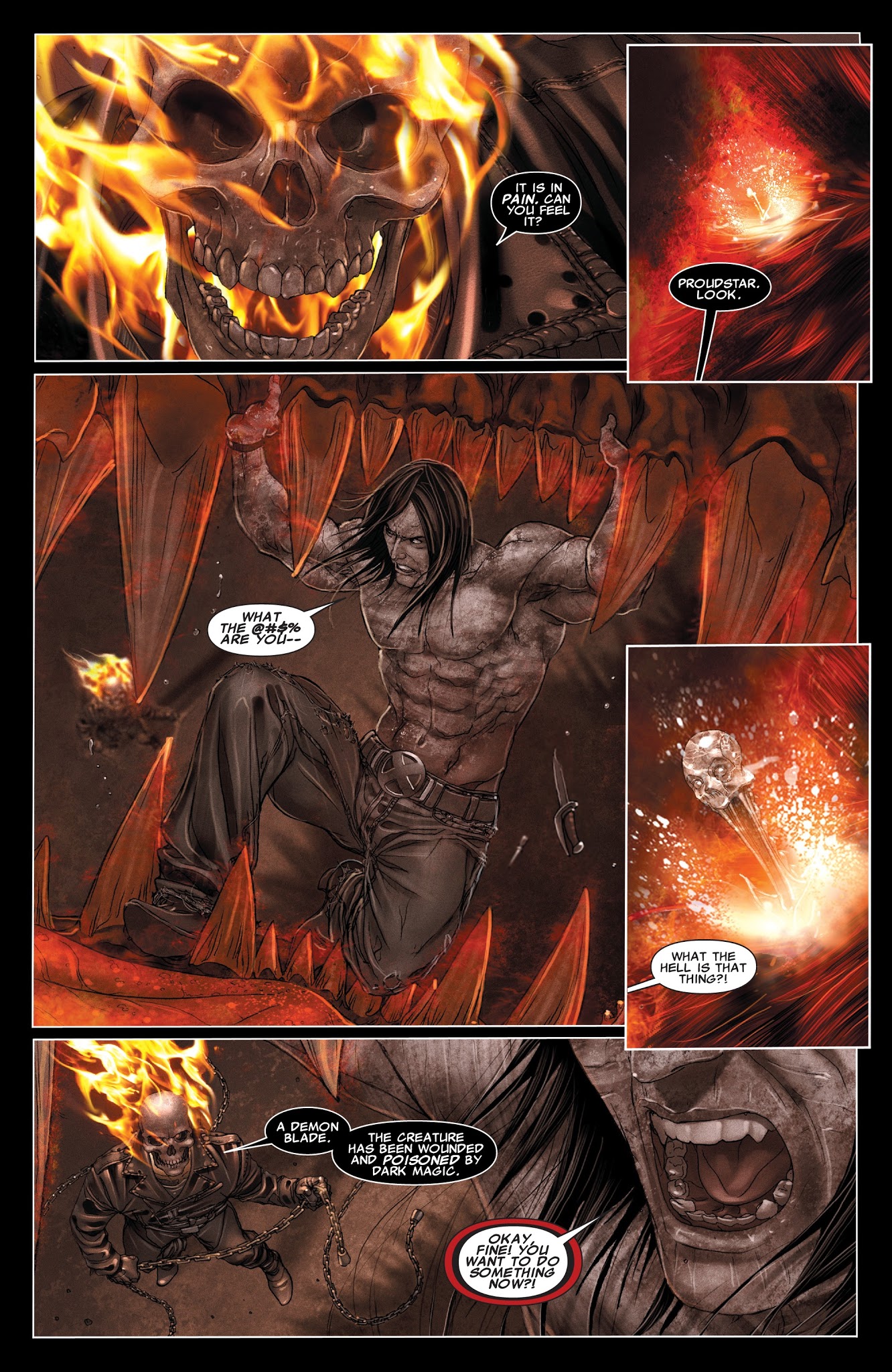 Read online The New Mutants: Demon Bear comic -  Issue # TPB - 125