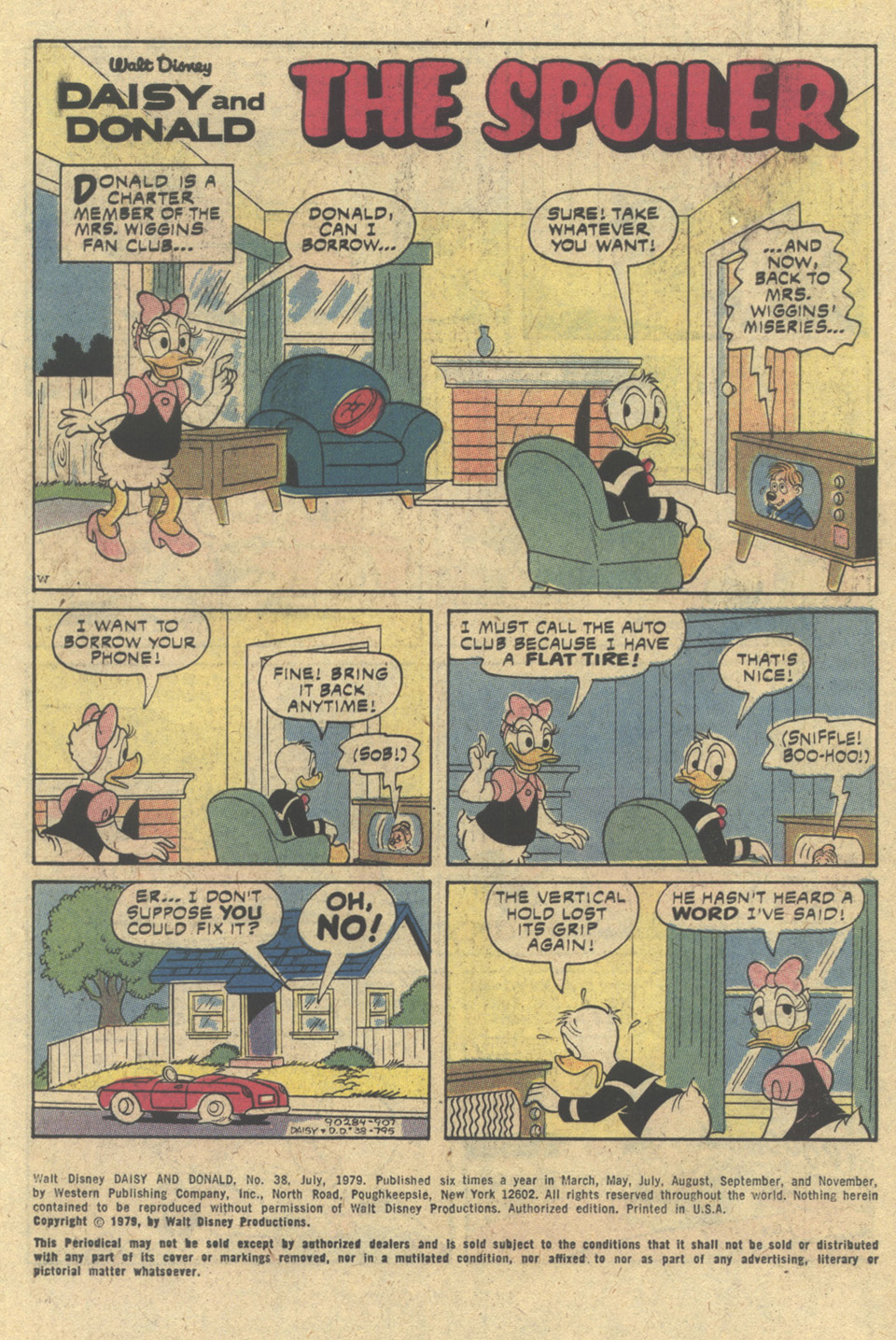 Read online Walt Disney Daisy and Donald comic -  Issue #38 - 3