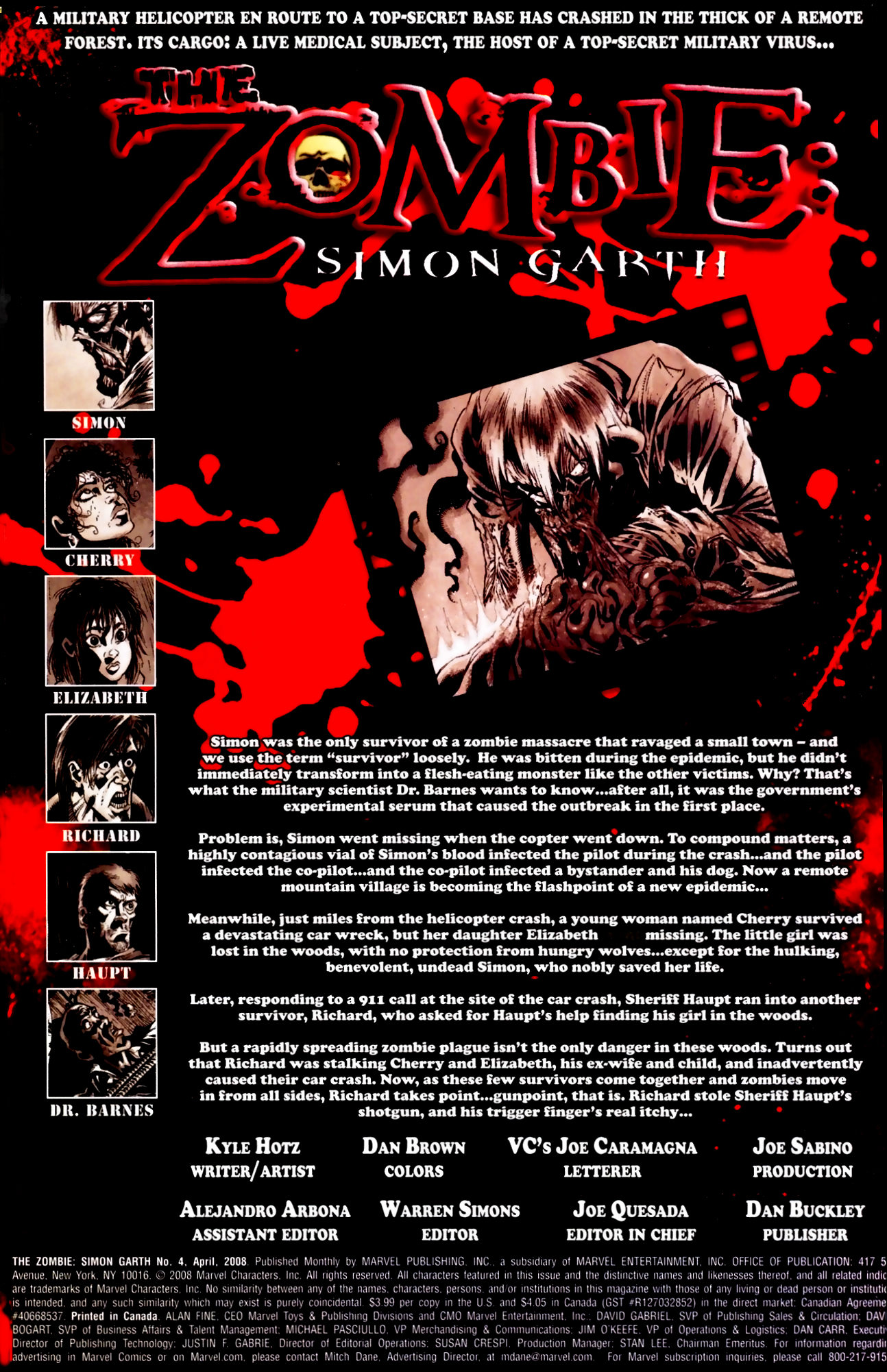 Read online The Zombie: Simon Garth comic -  Issue #4 - 2