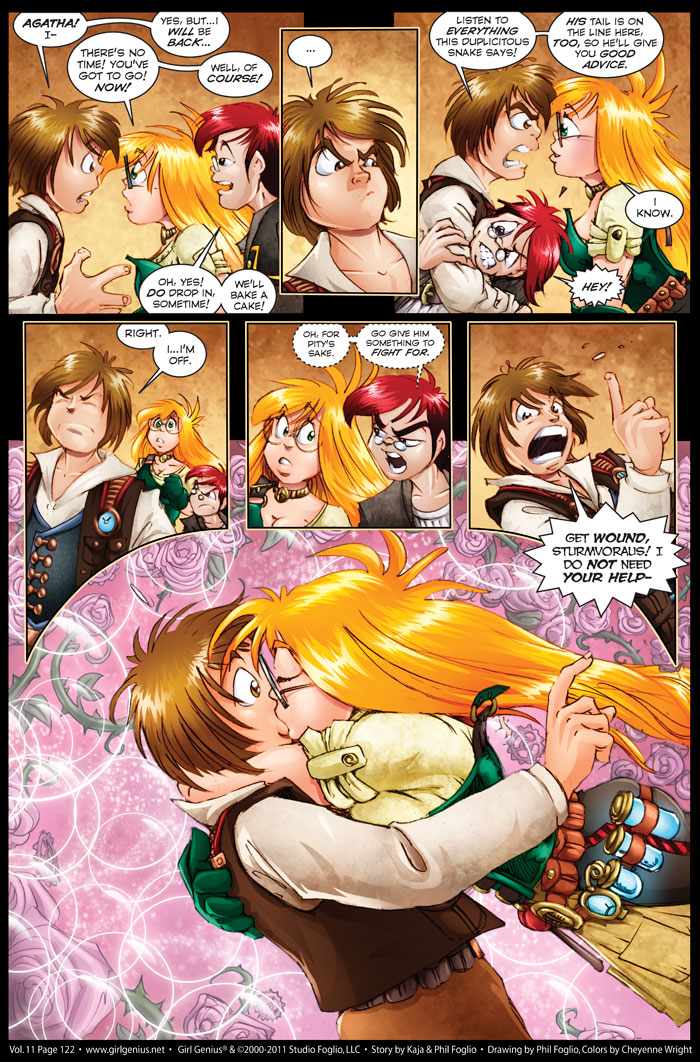 Read online Girl Genius (2002) comic -  Issue #11 - 130