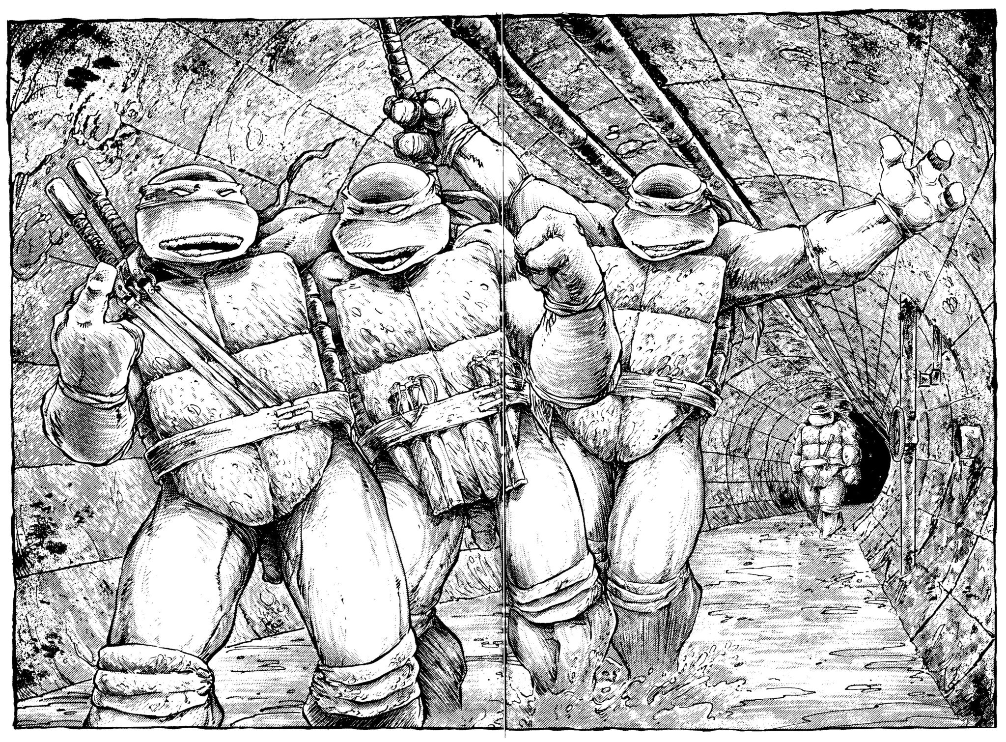 Read online Teenage Mutant Ninja Turtles: The Movie comic -  Issue # Full - 10