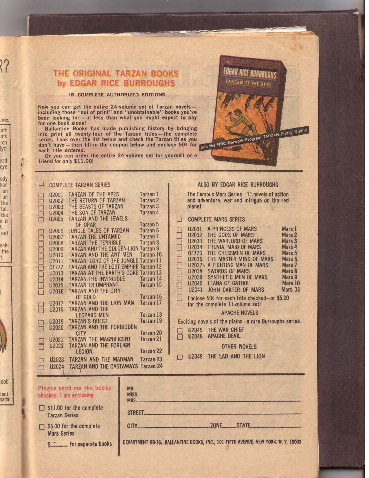 Read online Tarzan (1962) comic -  Issue #170 - 19