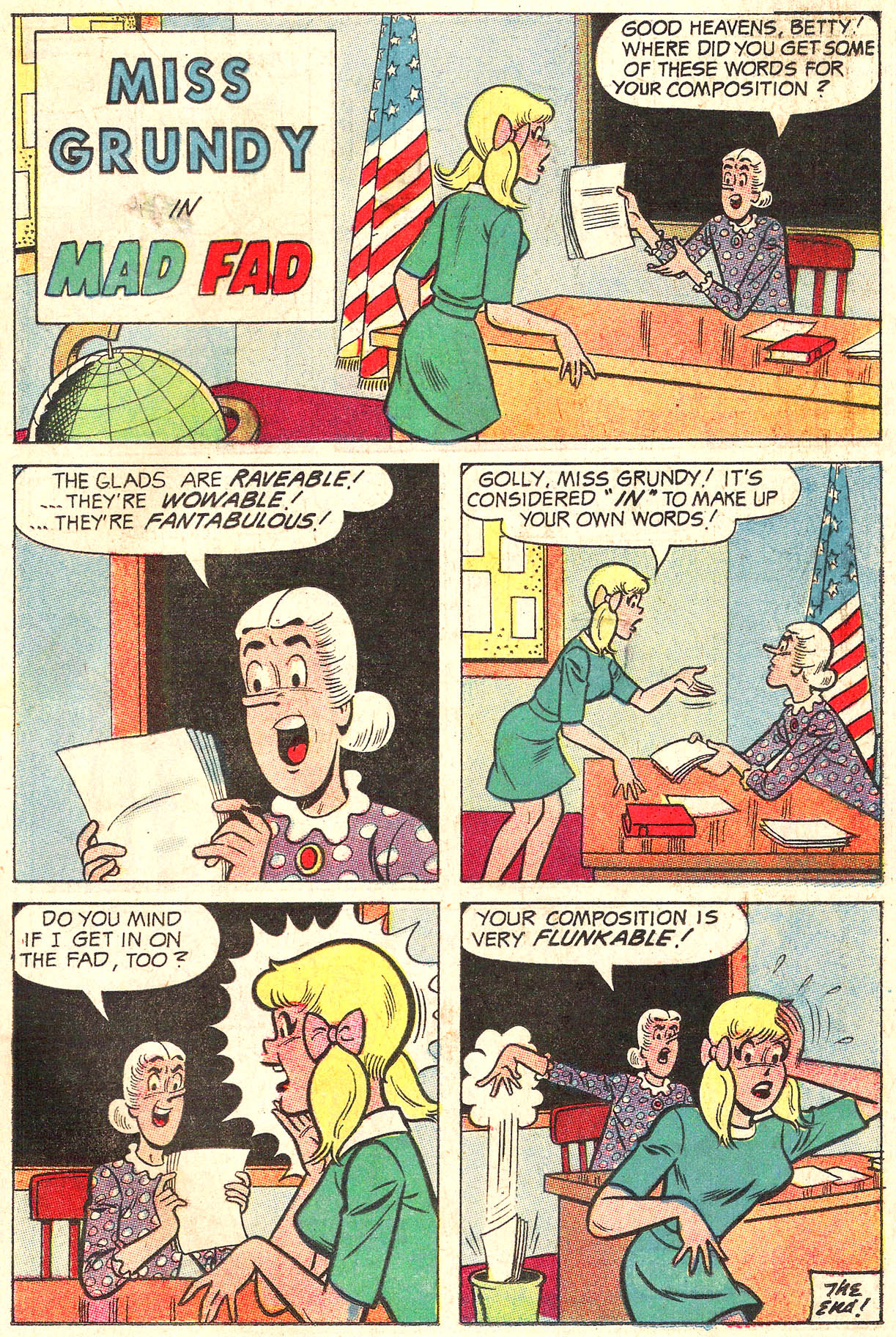 Read online Archie's TV Laugh-Out comic -  Issue #8 - 35