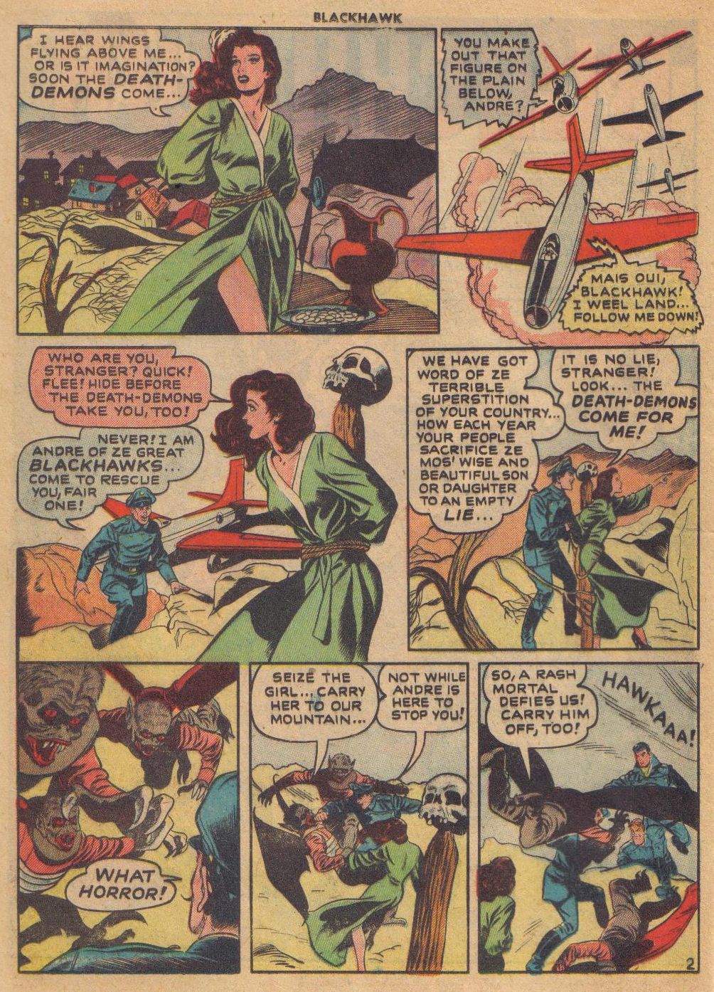Read online Blackhawk (1957) comic -  Issue #27 - 24
