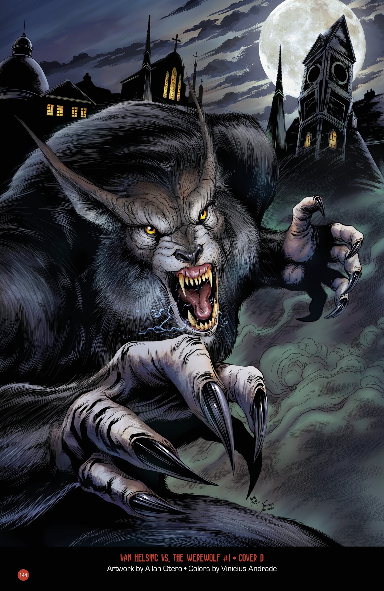 Read online Van Helsing vs. Werewolf comic -  Issue # _TPB 1 - 144