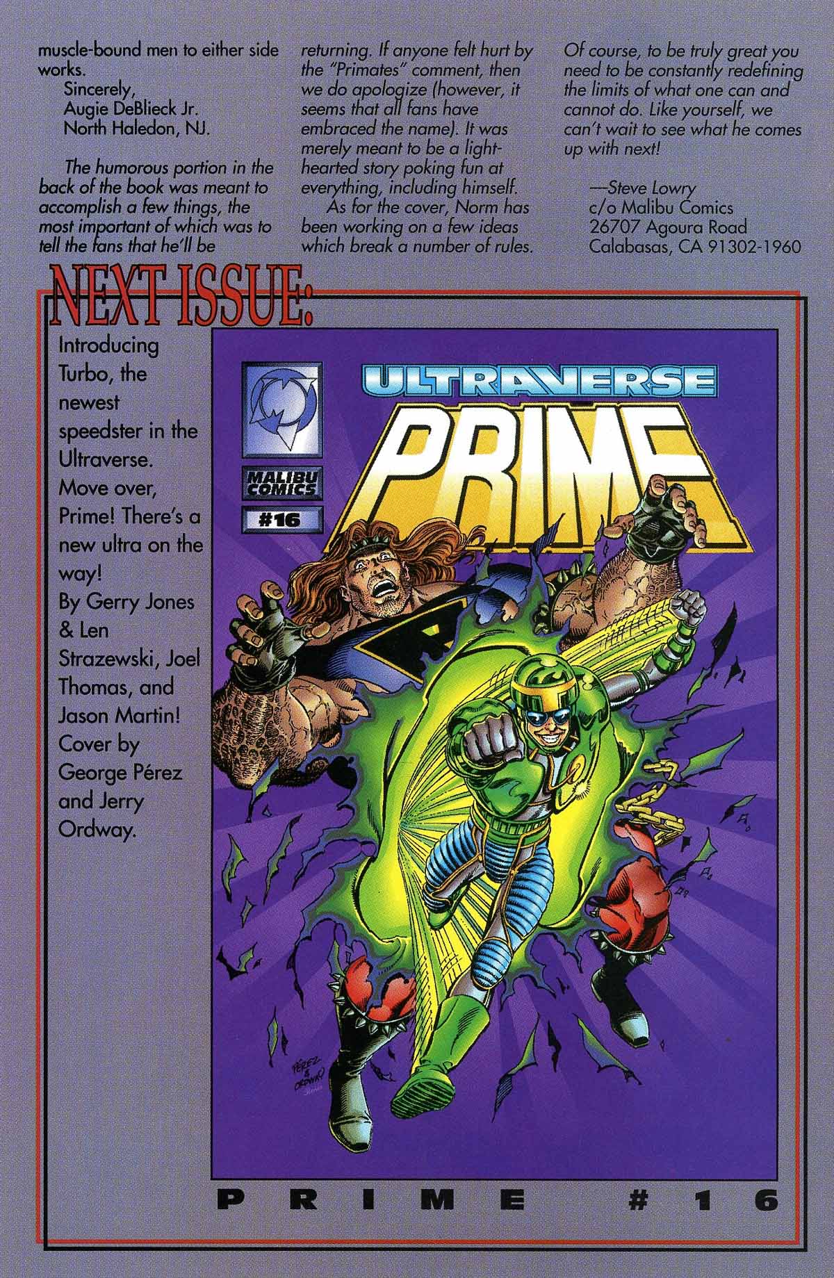 Read online Prime comic -  Issue #15 - 29